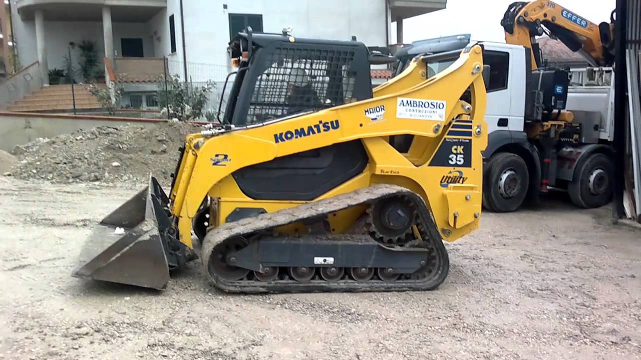 Komatsu CK35-1 Crawler Skid Steer Loader OEM Official Workshop Service Repair Manual
