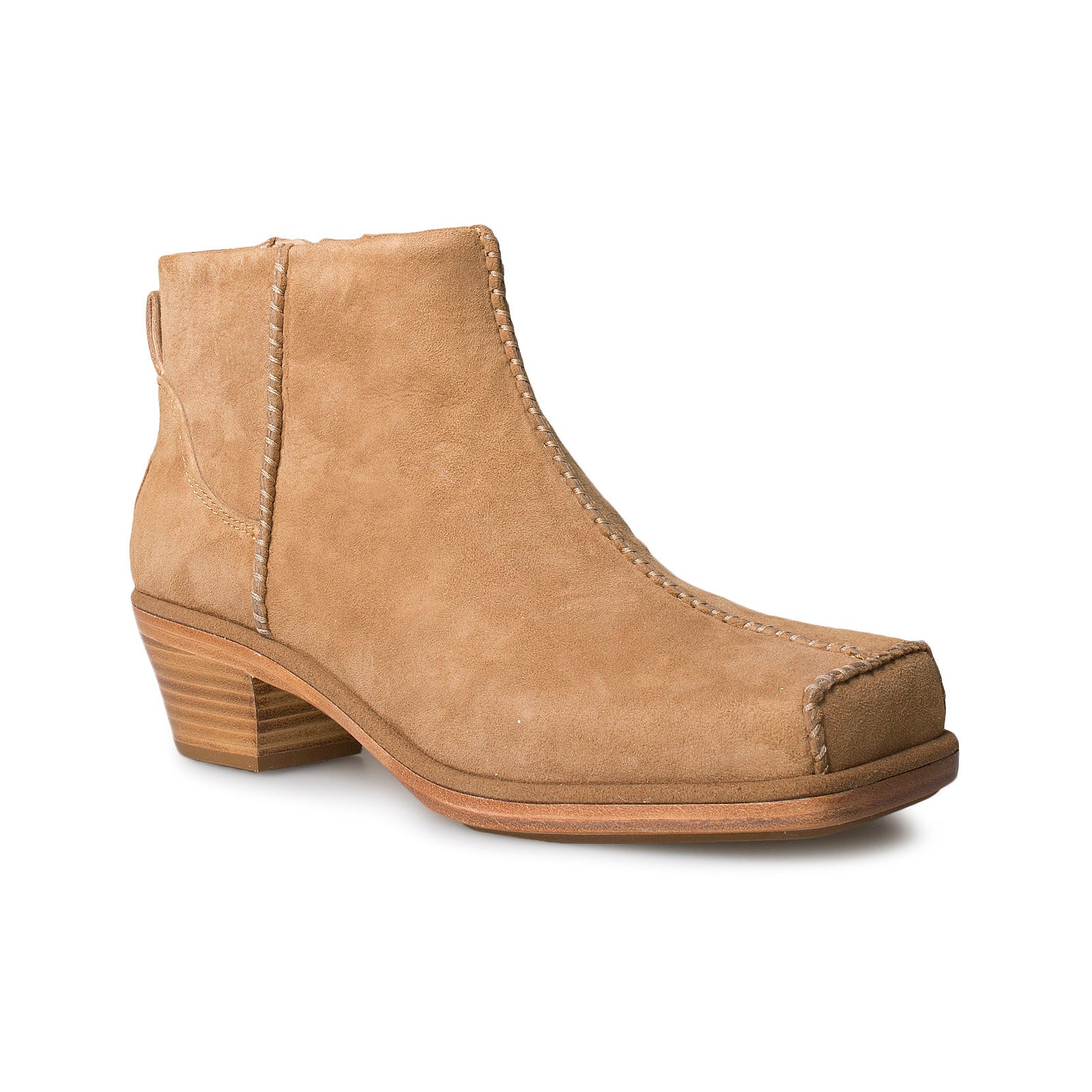 1) UGG X EL Block Cowboy Boot Chestnut 