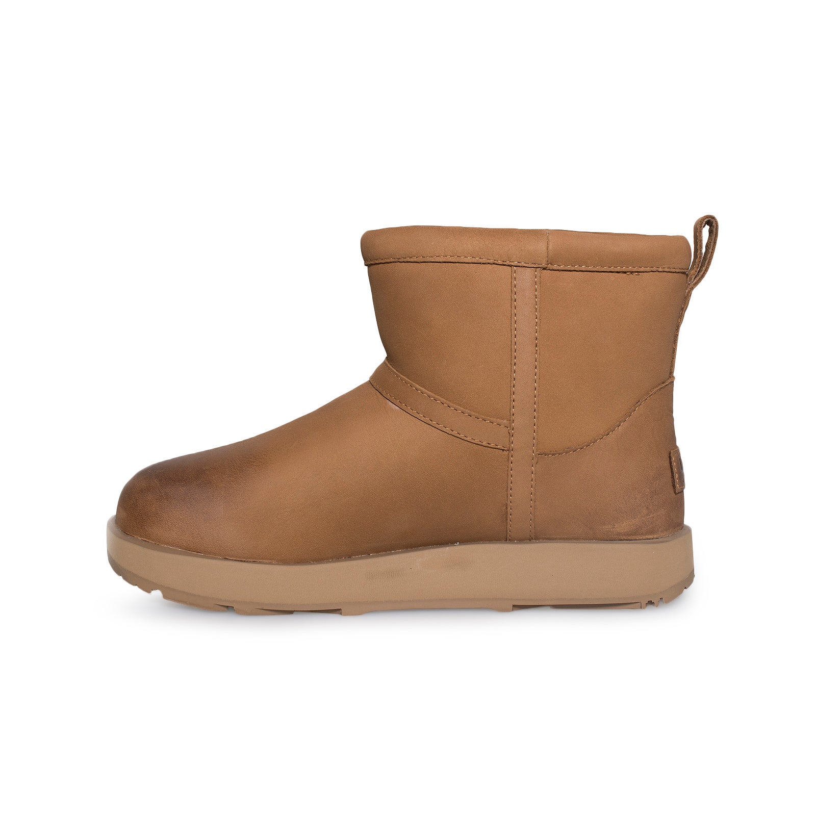 ugg classic mini chestnut waterproof leather