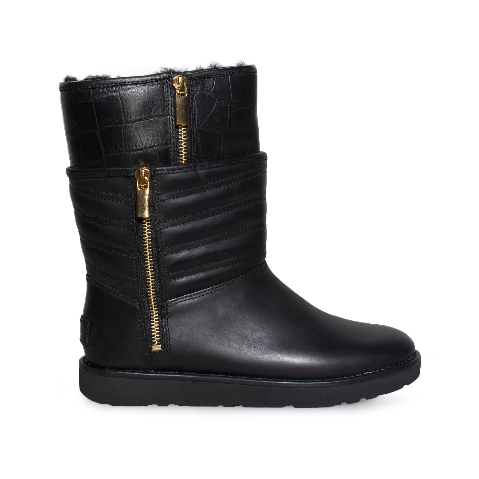 UGG Aviva Black Boots – MyCozyBoots