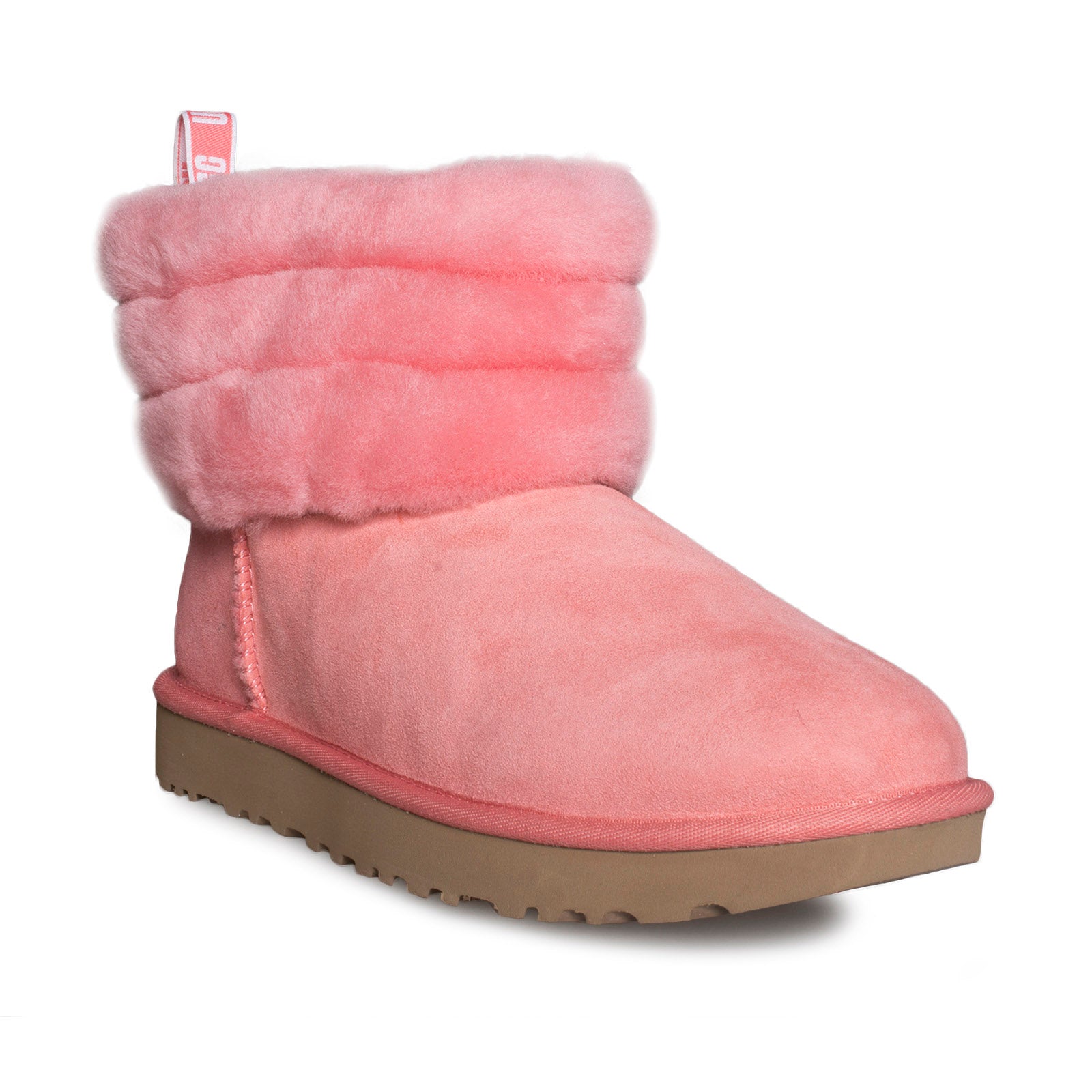 ugg classic mini fluff quilted boot lantana