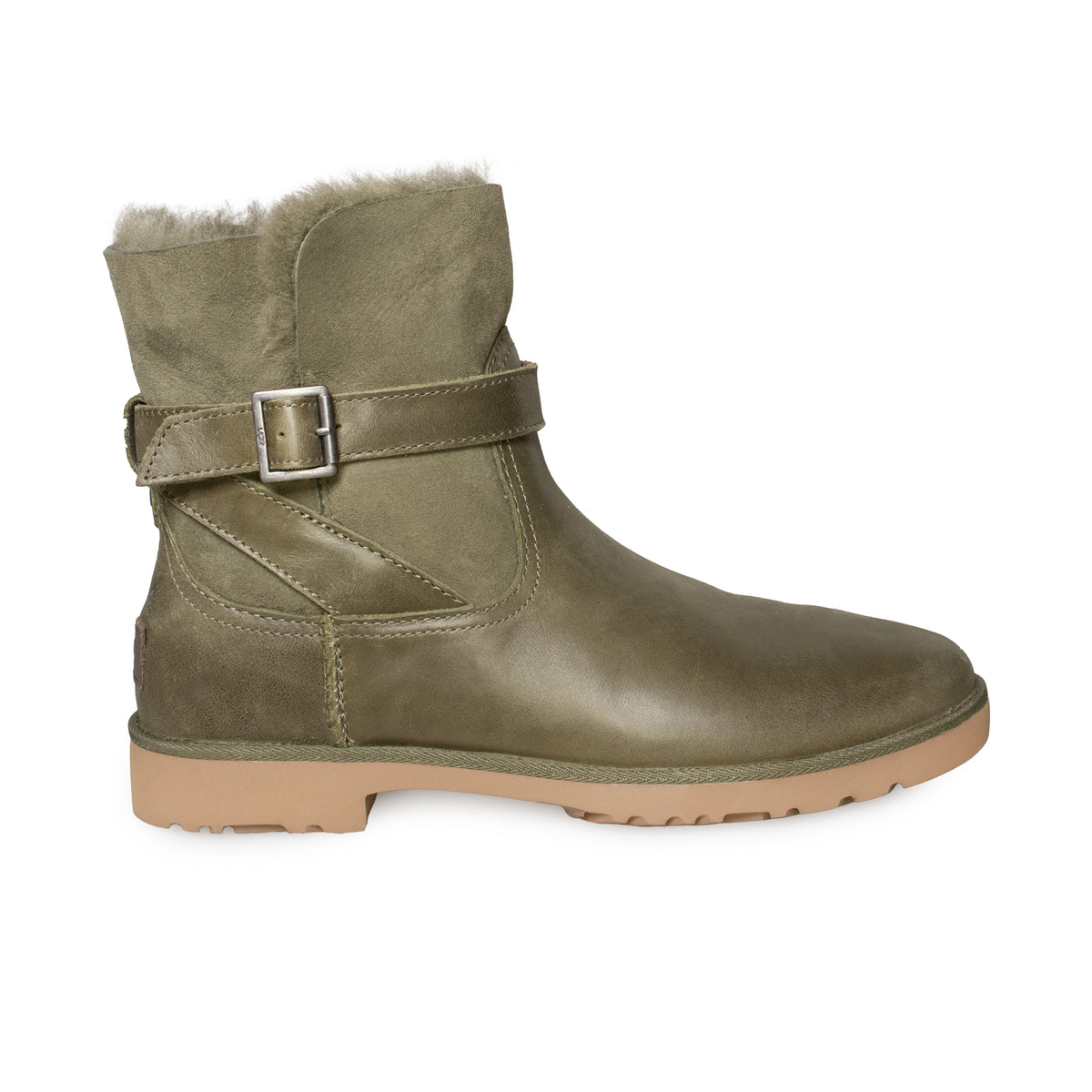 UGG Romely Buckle Burnt Olive Boots - Women's – MyCozyBoots