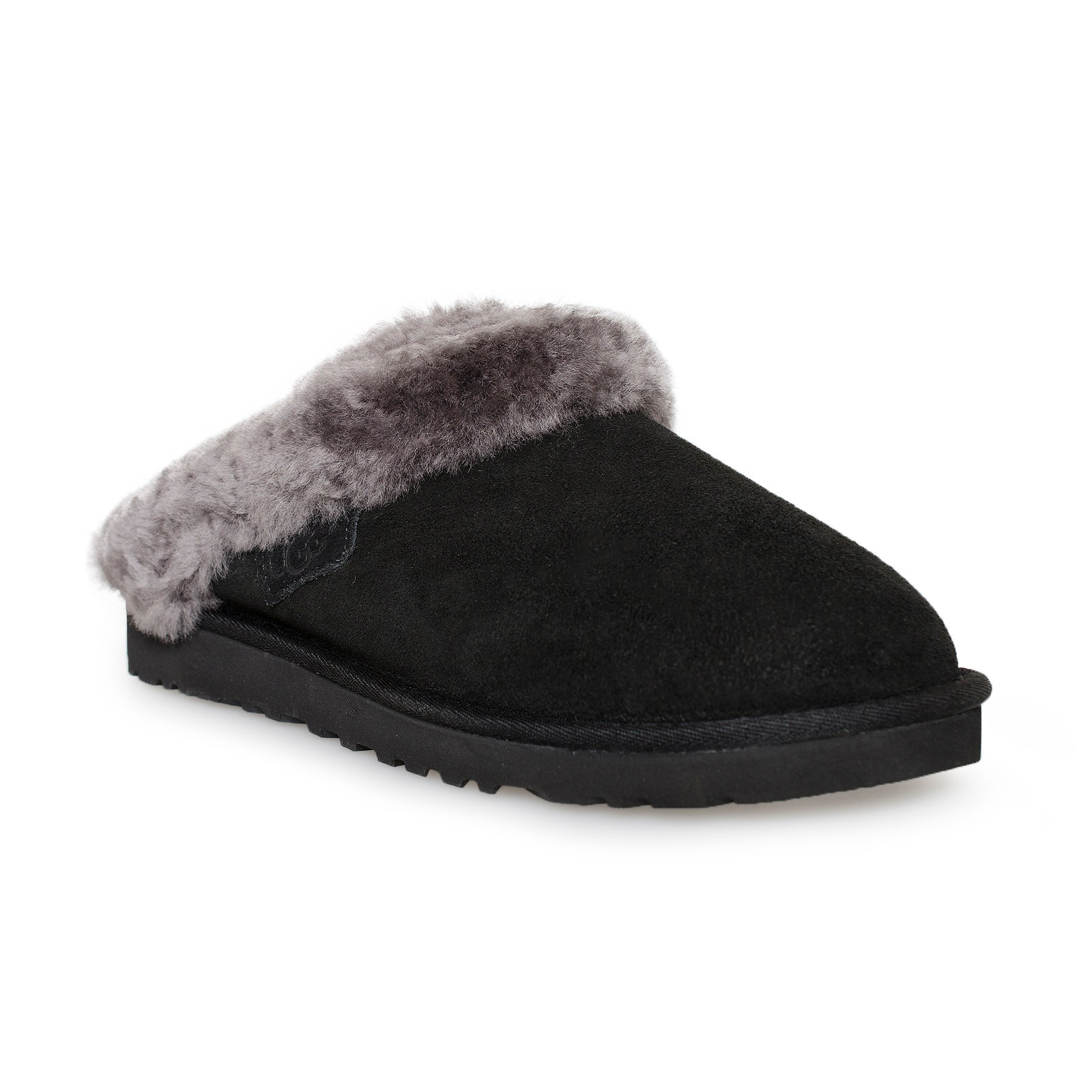 UGG Cluggette Black Slippers - Women's – MyCozyBoots