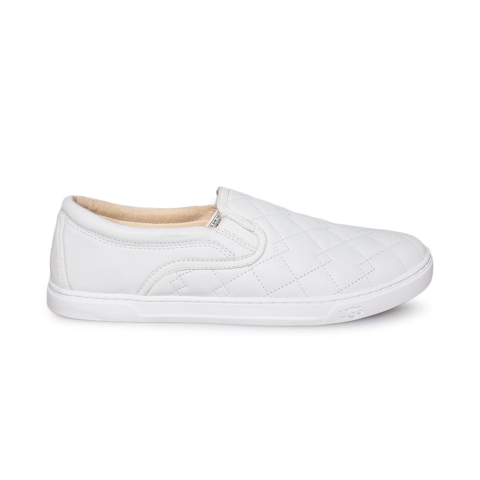 ugg fierce leather slip on sneakers