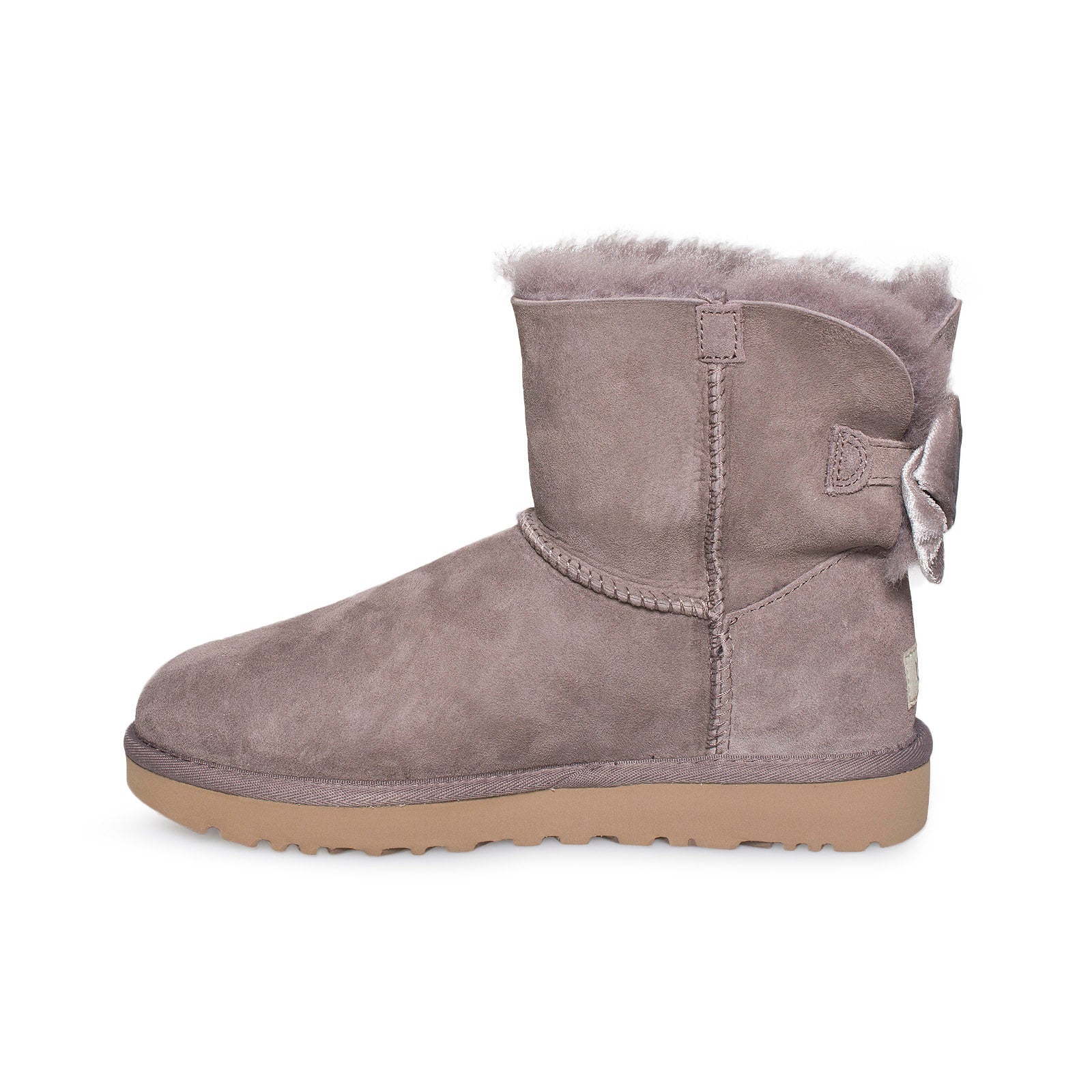 ugg bailey bow mini grey