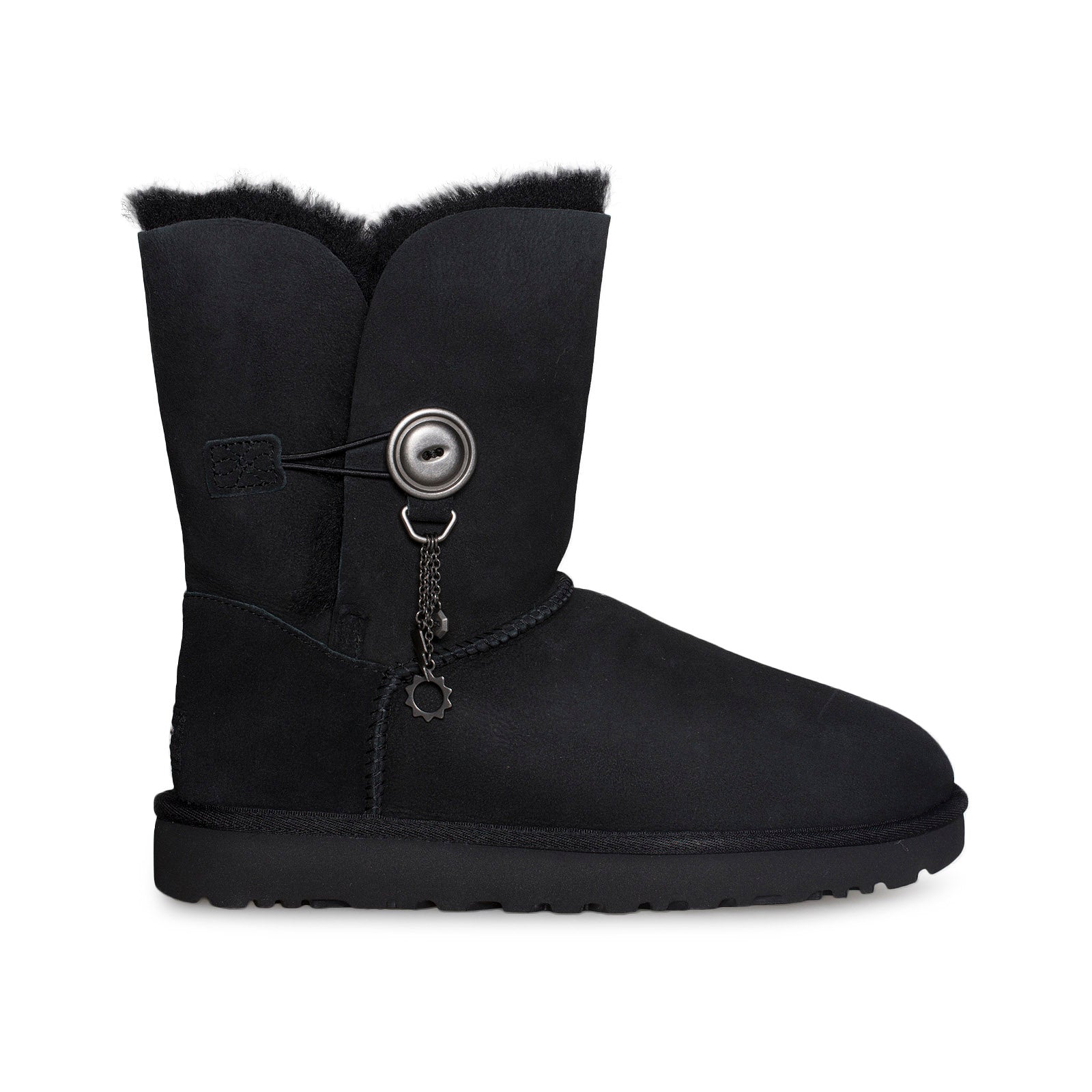 UGG Azalea Charm Black Boots - Women's 