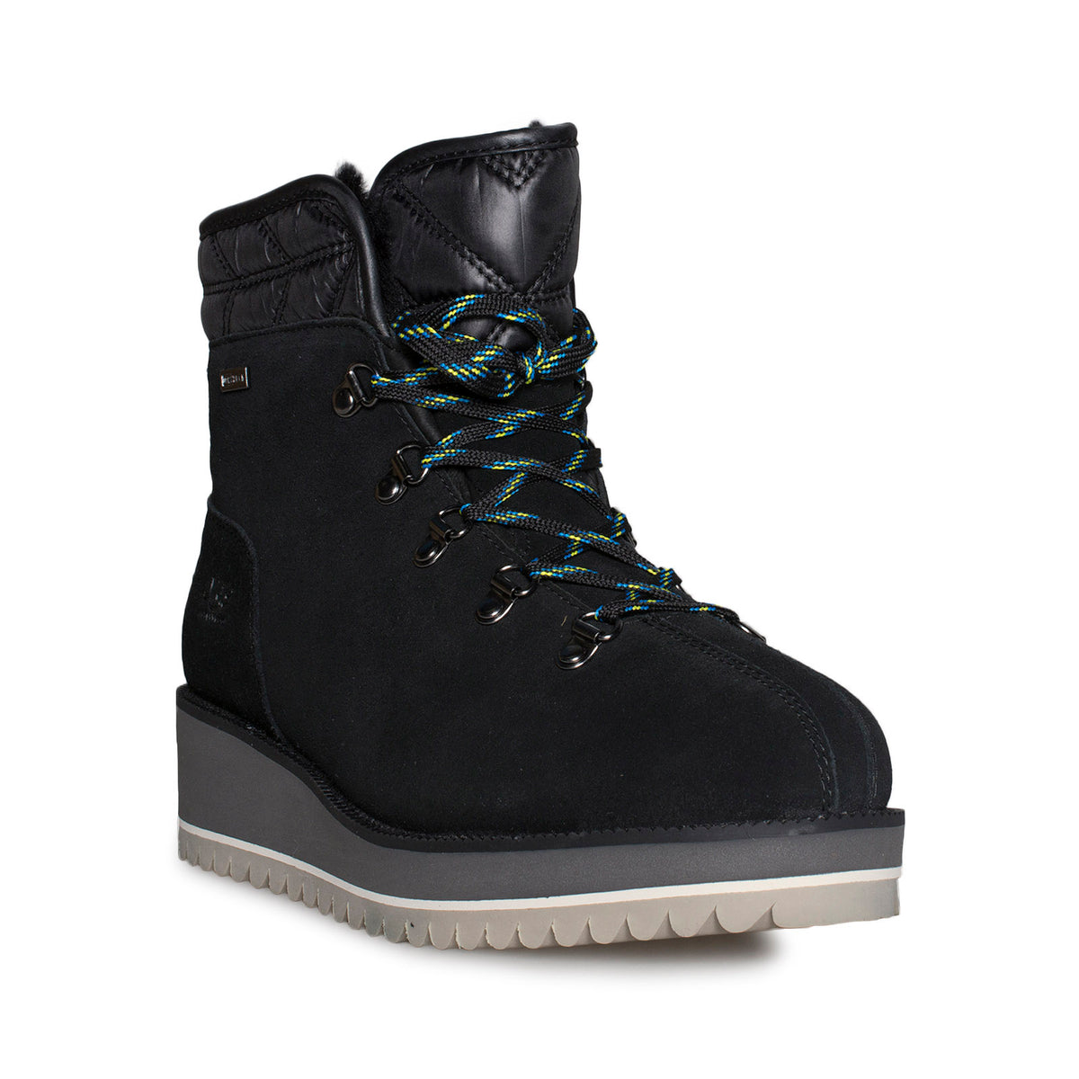 UGG Birch Lace-Up Black Boot - Women's – MyCozyBoots