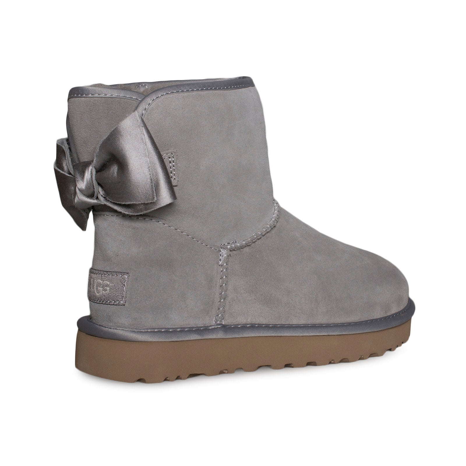 satin bow ugg boots