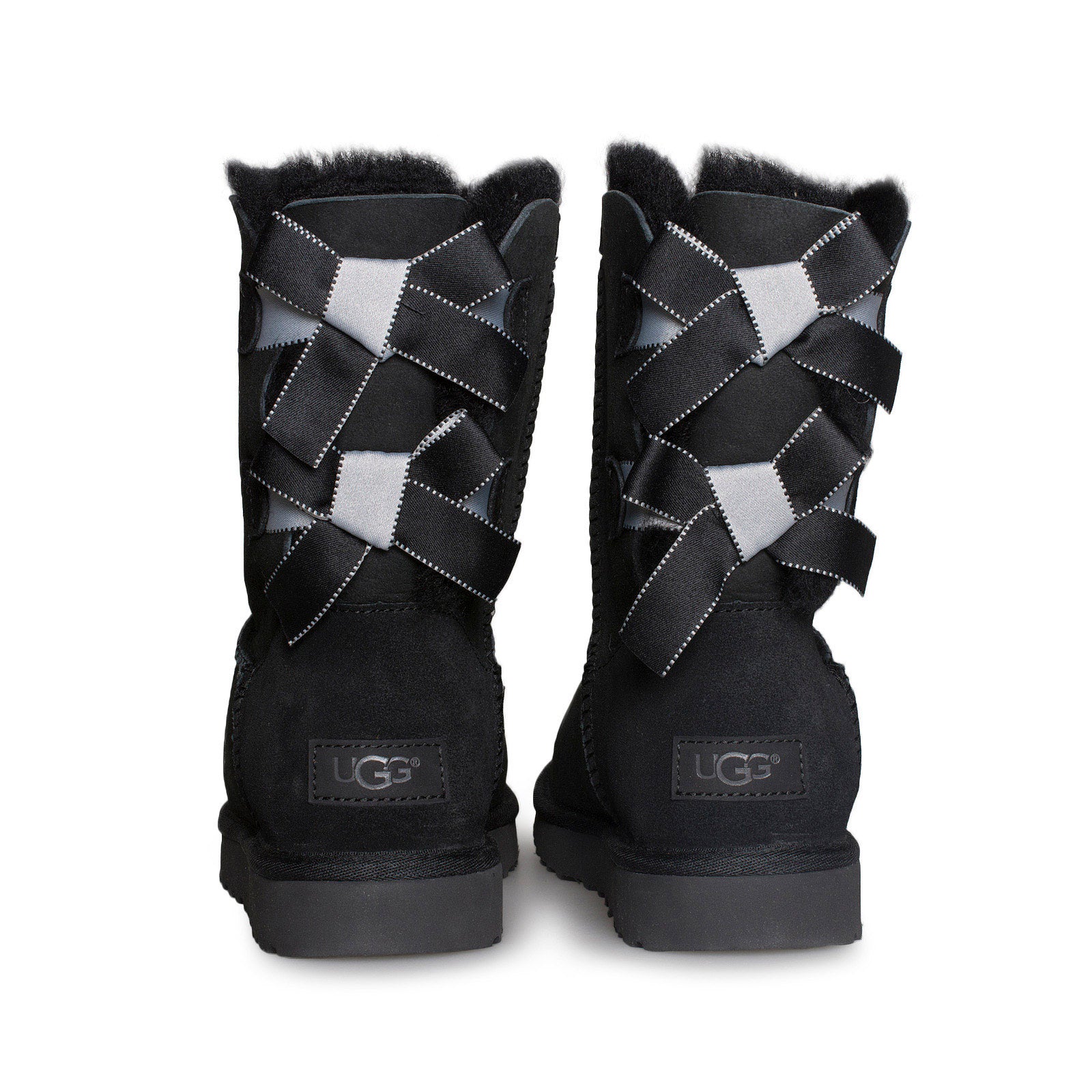 black shimmer uggs