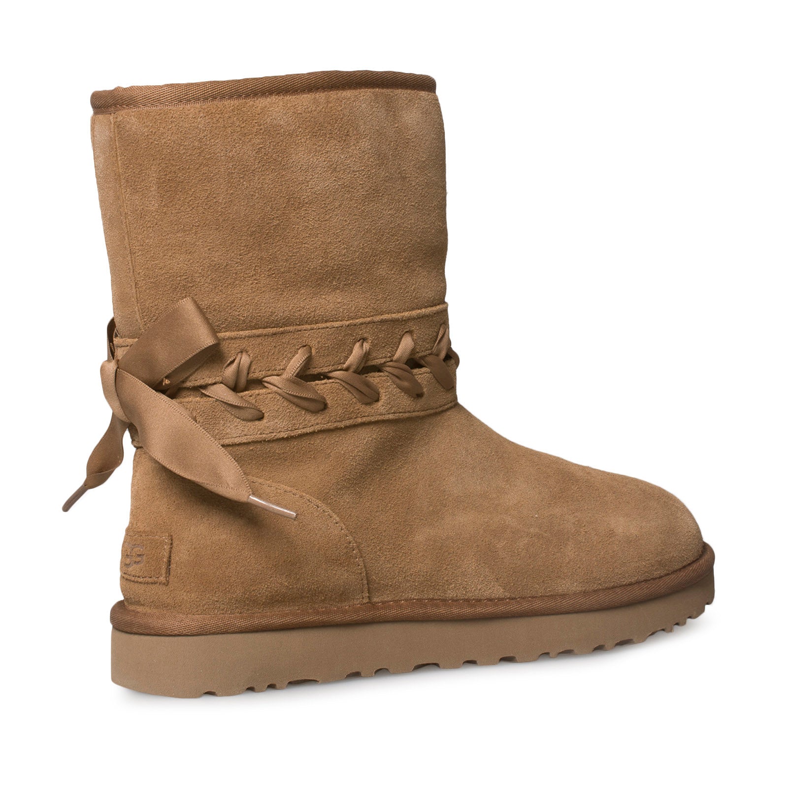 short ugg boots with laces