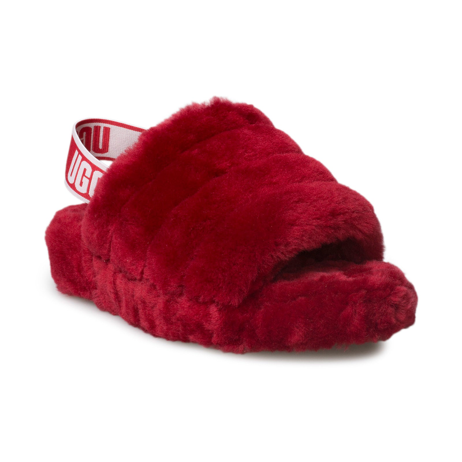 ugg fluff yeah genuine shearling slide slipper