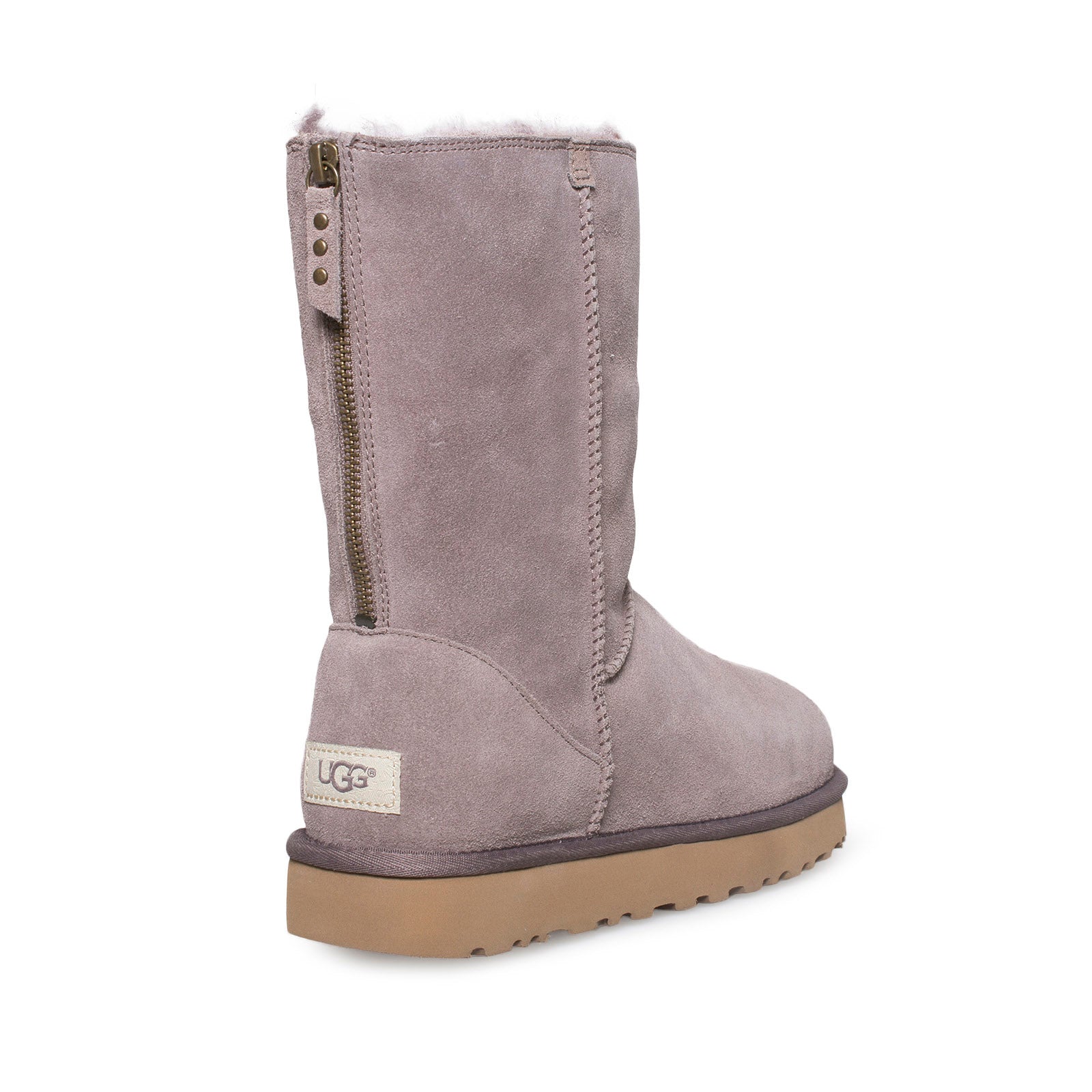 grey uggs with zipper