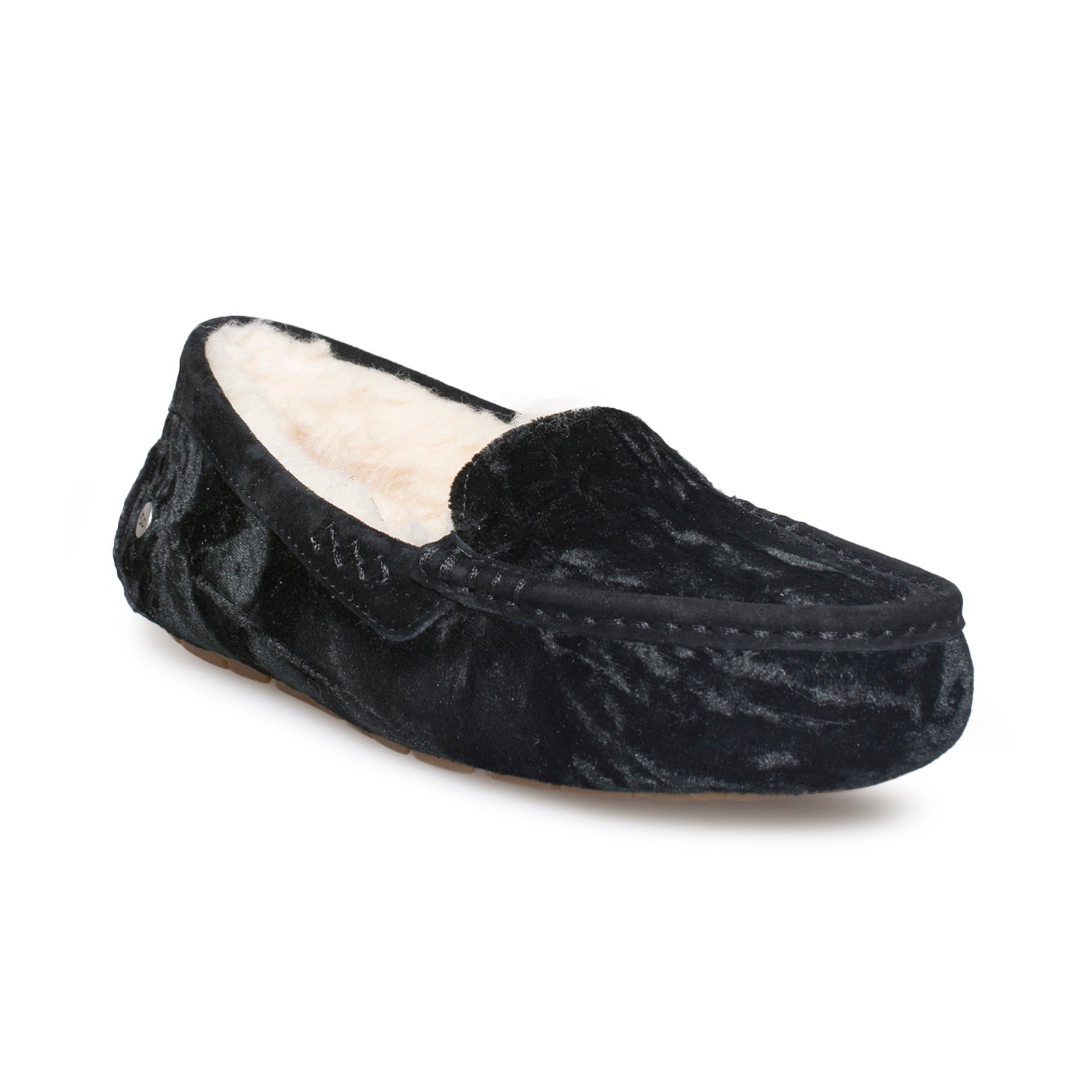 UGG Ansley Crushed Velvet Black Shoes – MyCozyBoots