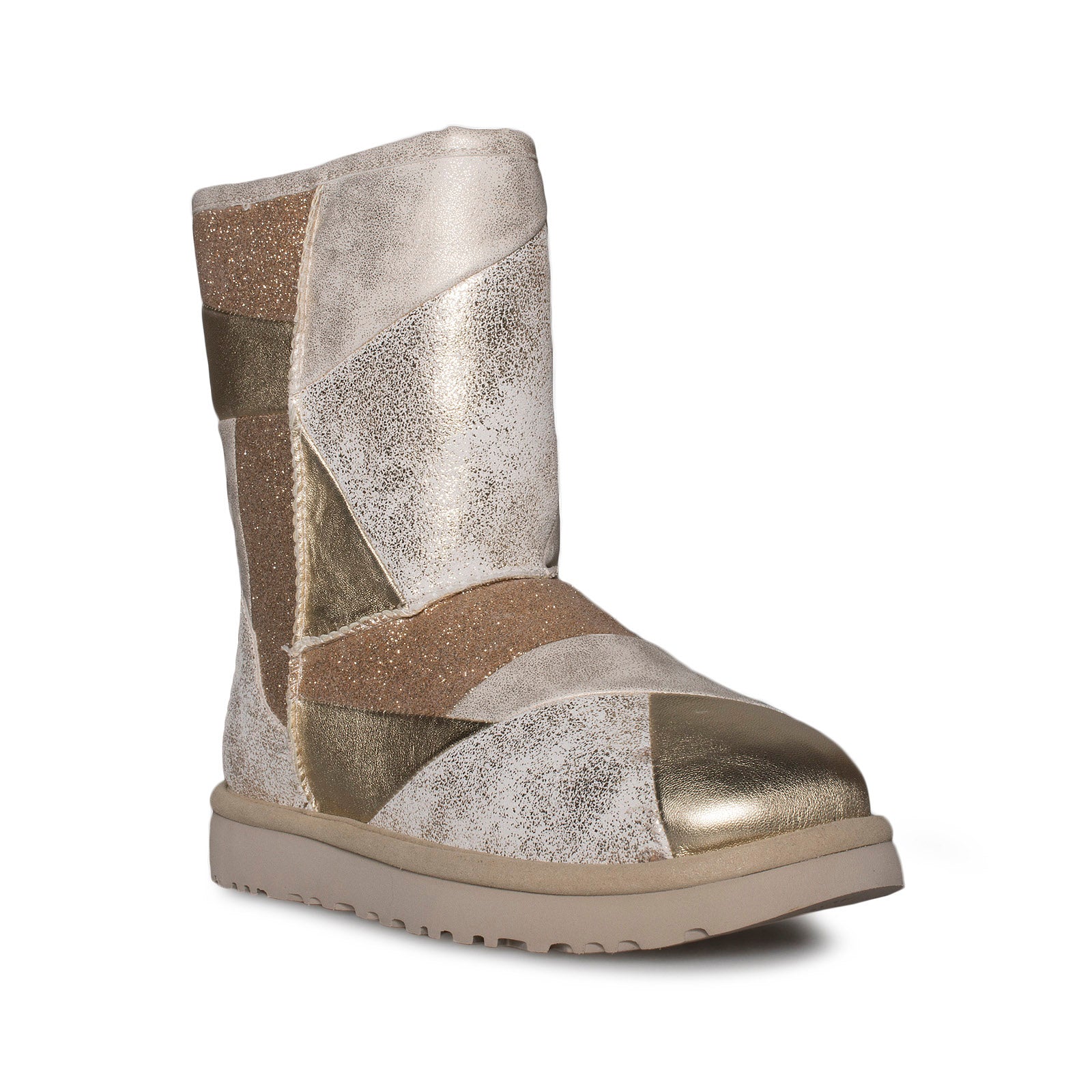 glitter patchwork uggs