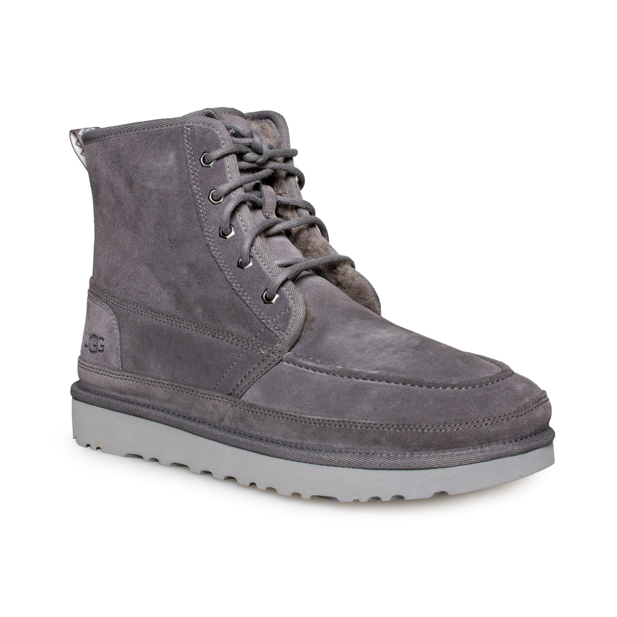 UGG Neumel High Moc Charcoal Boots - Men's – MyCozyBoots
