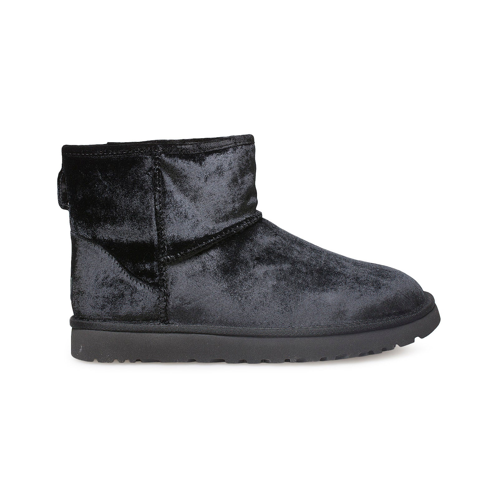 UGG Classic Mini Black Velvet Boots - Women's – MyCozyBoots