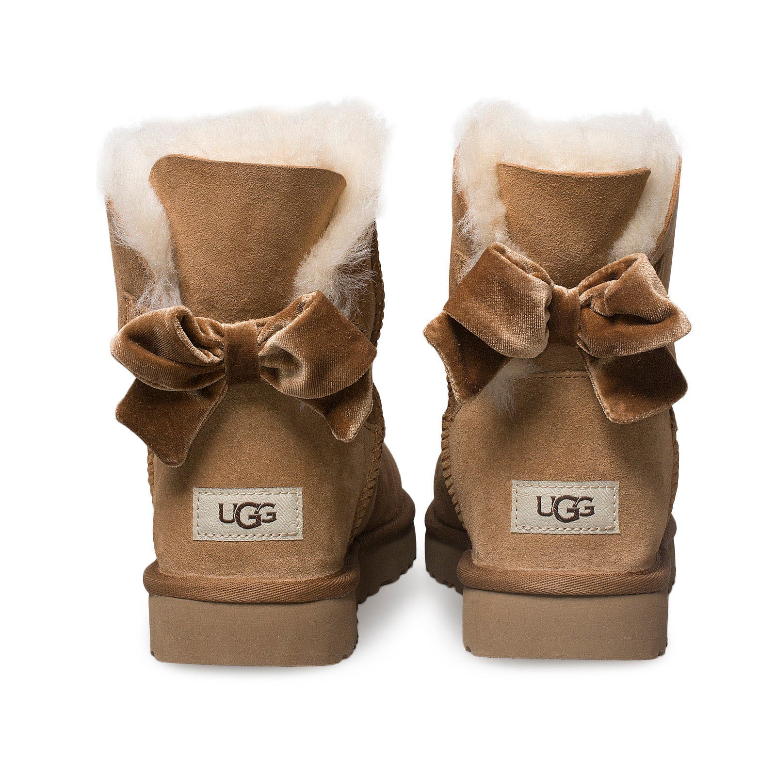 ugg velvet bow