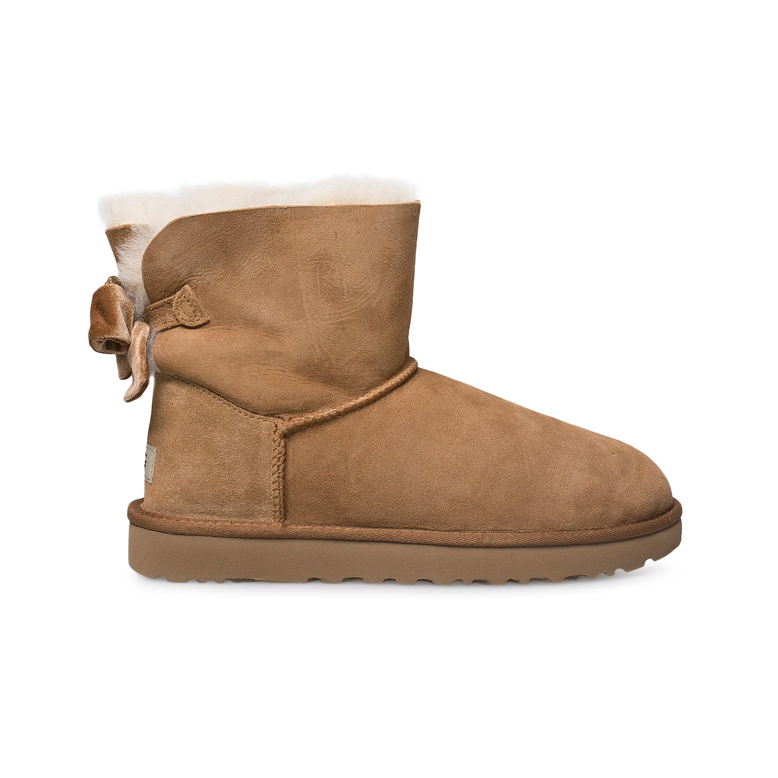 ugg mini bailey bow ii chestnut