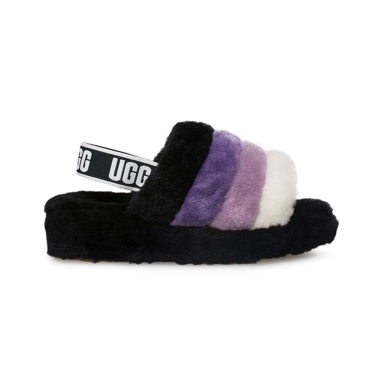 ugg slides black multi