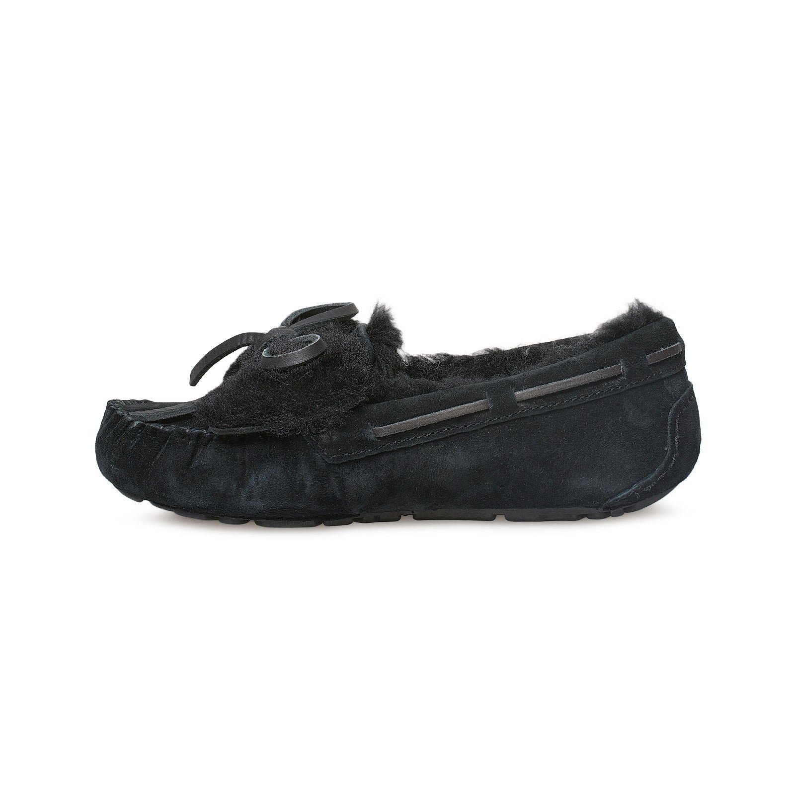 ugg dakota bow slipper black