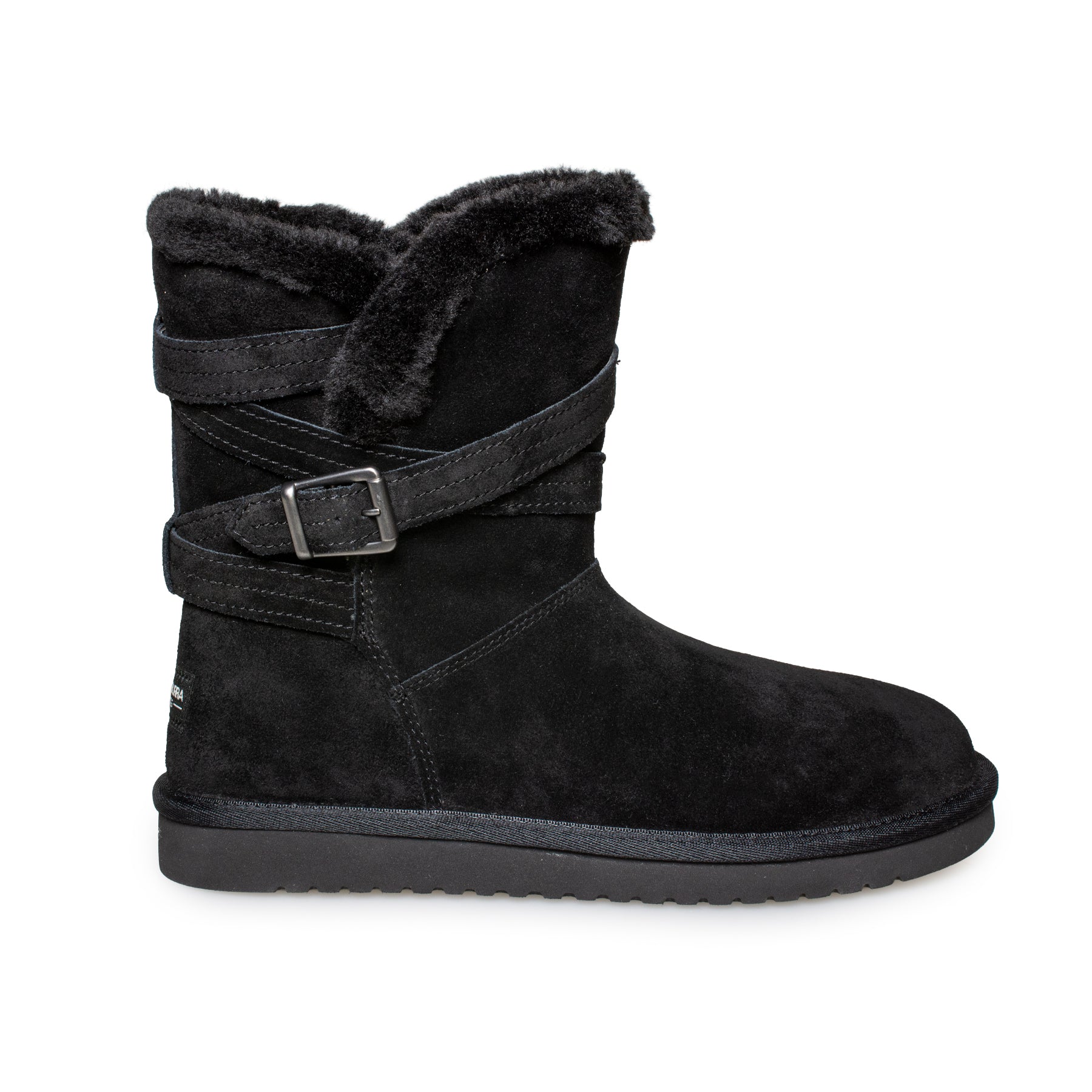 Koolaburra By UGG Delene Short Black Boots - Women's – MyCozyBoots