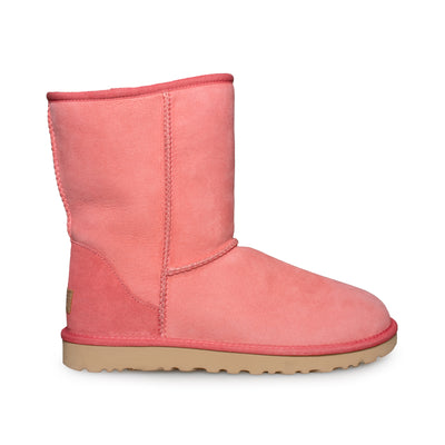 NIB UGG 1094982 Women’s Classic Short Sequins Sparkle Pink Winter Boots  Size 6