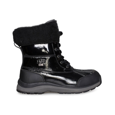 black patent leather ugg boots