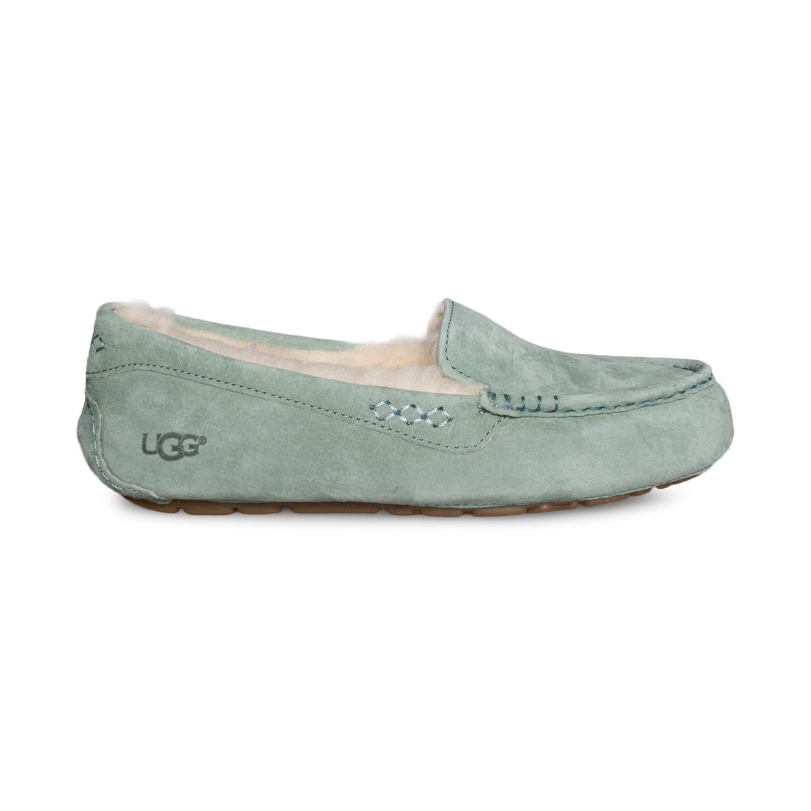 UGG Ansley Sea Green Slippers - Women's 