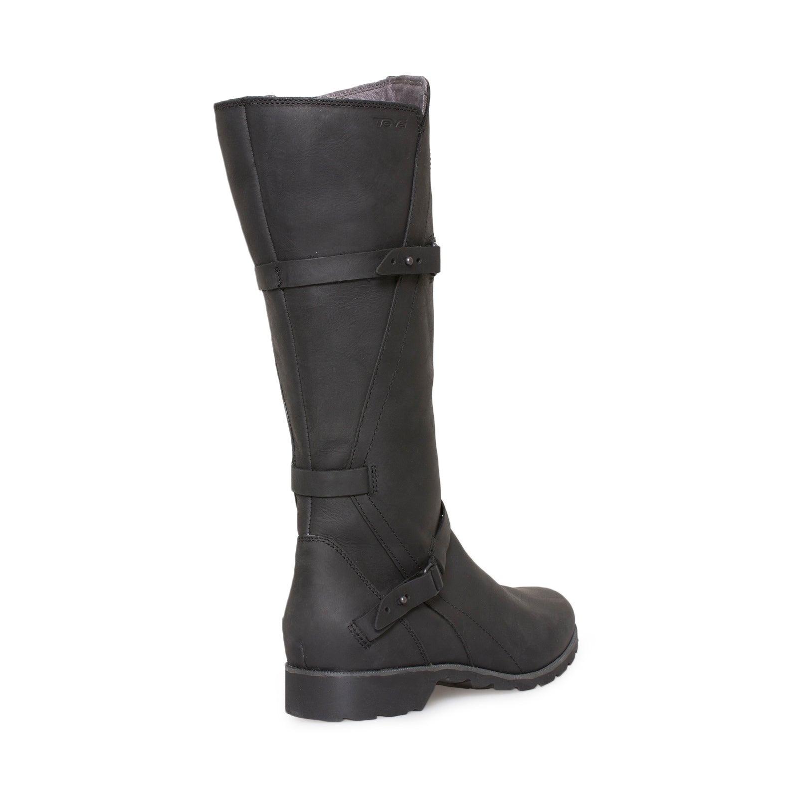 Teva Delavina Tall Black Boots - Women's - MyCozyBoots