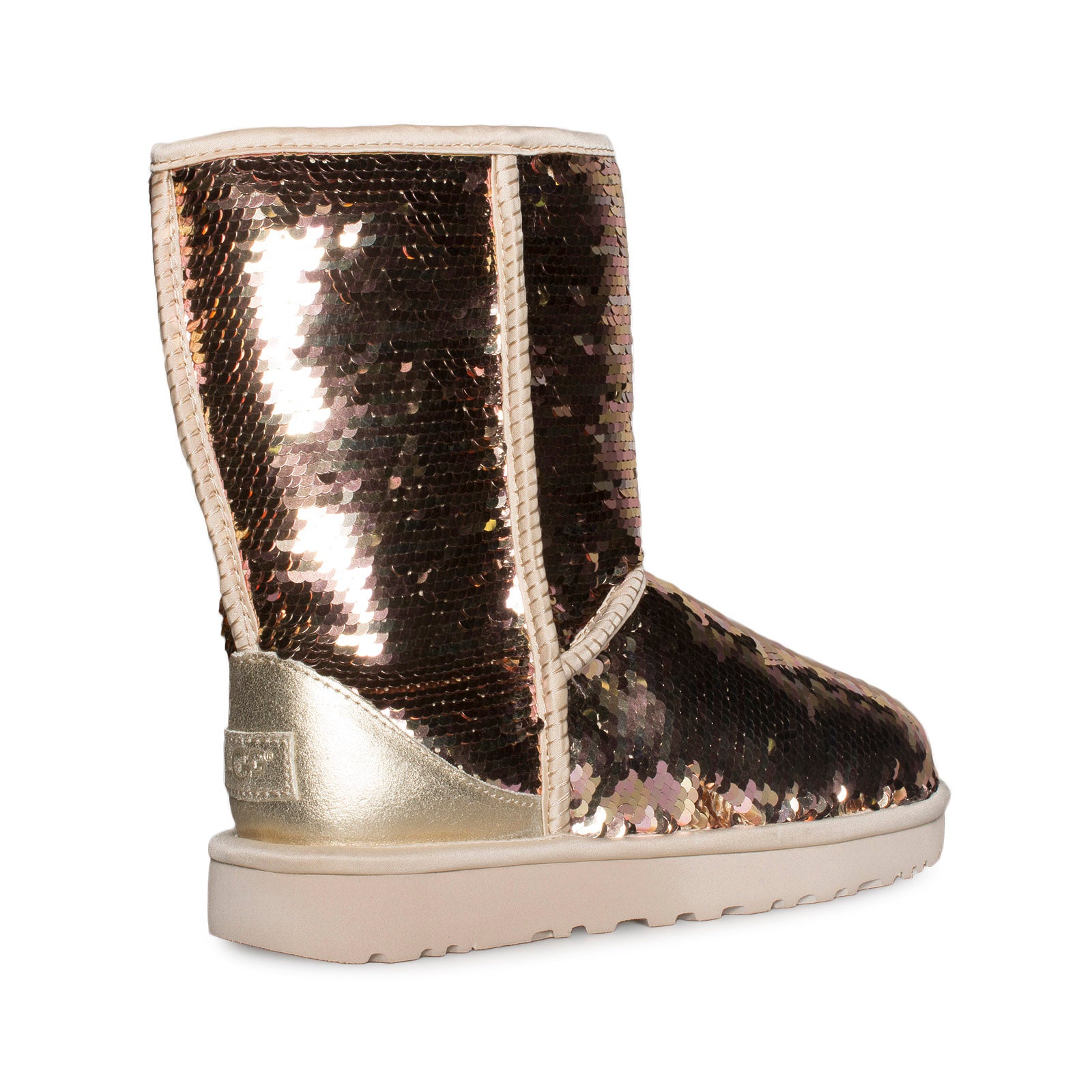 gold sequin ugg