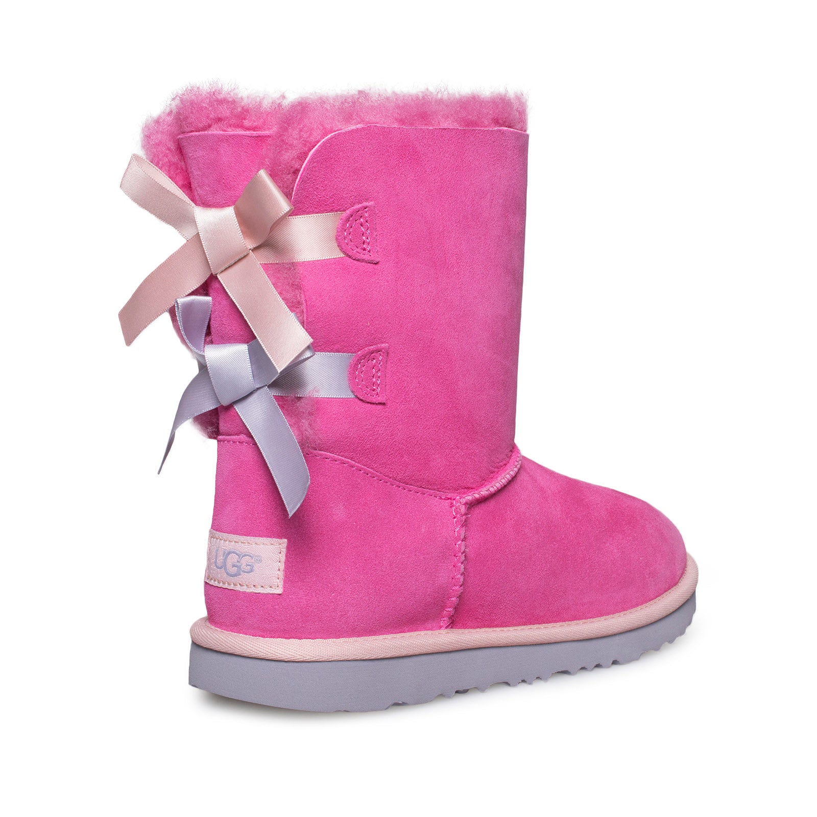 pink uggs with bows