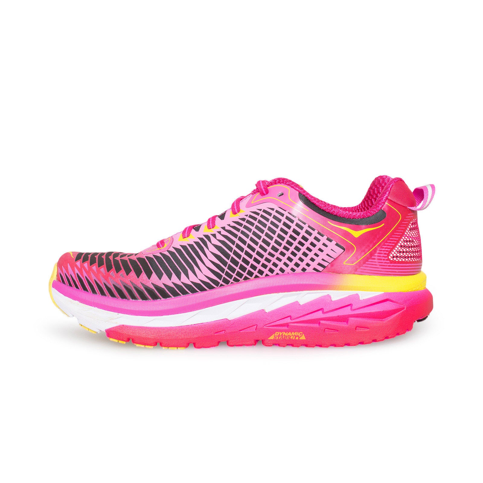 Hoka One One Arahi Virtual Pink / Neon Fuchsia Shoes - Women's ...