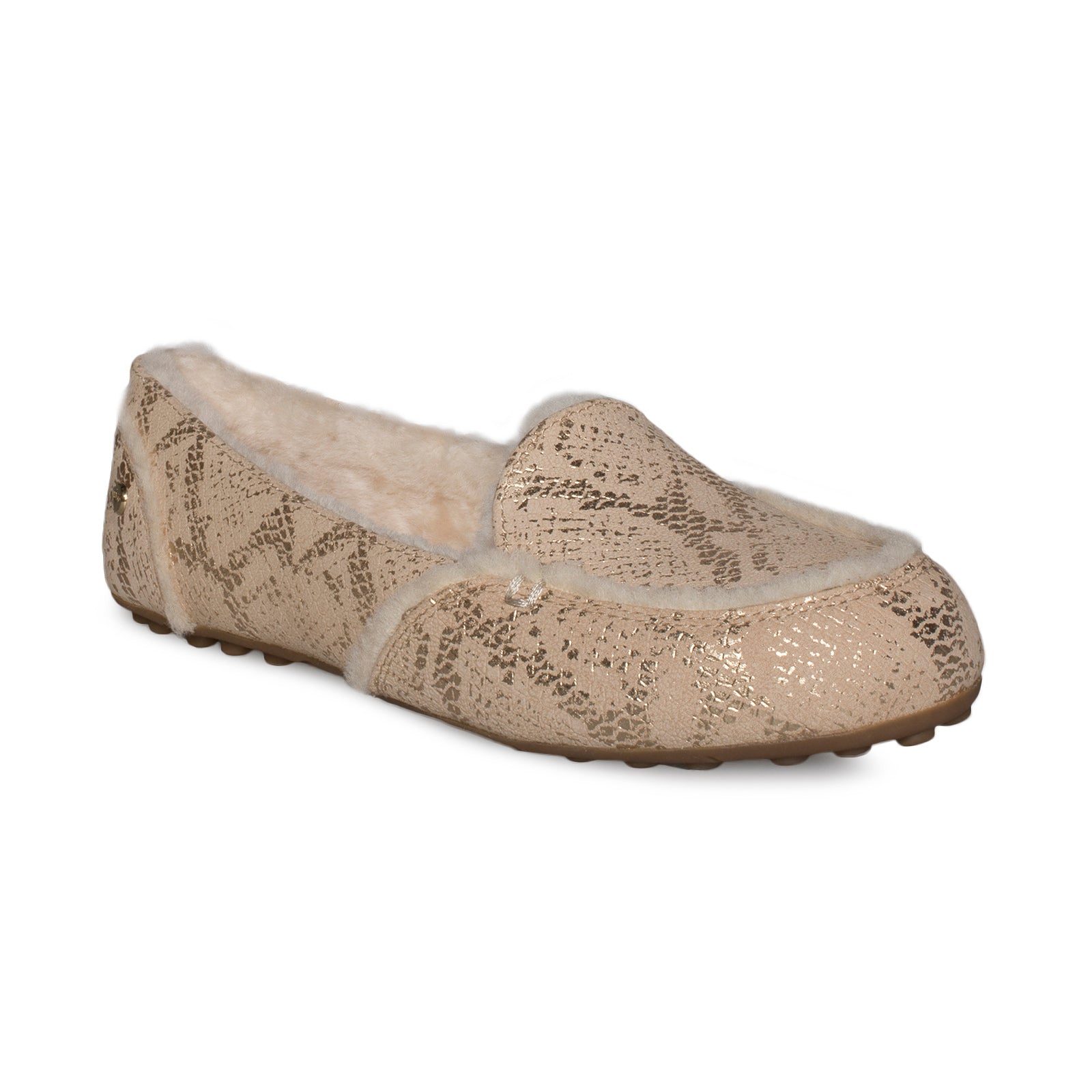 ugg hailey metallic slipper