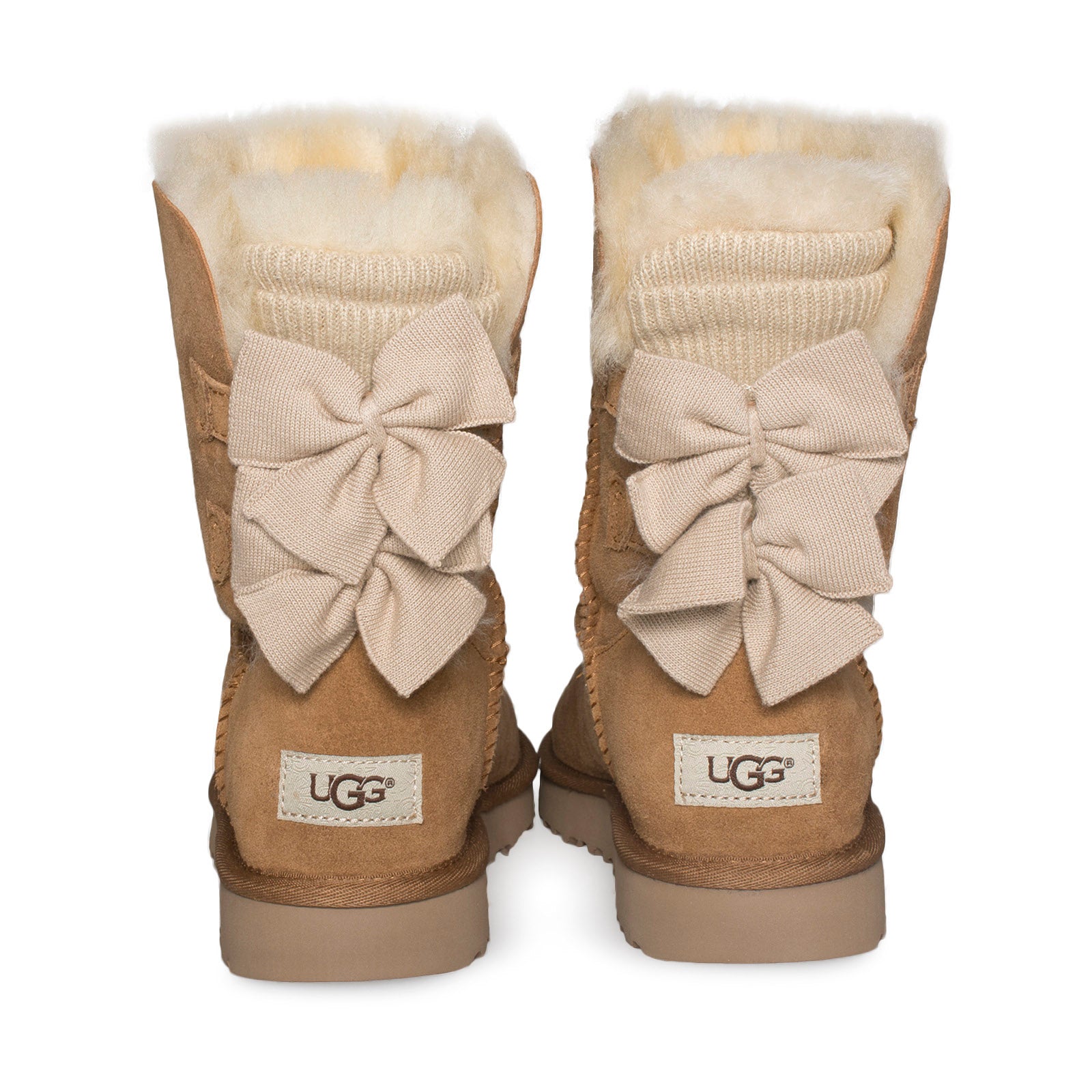 ugg bailey bow short ruffle