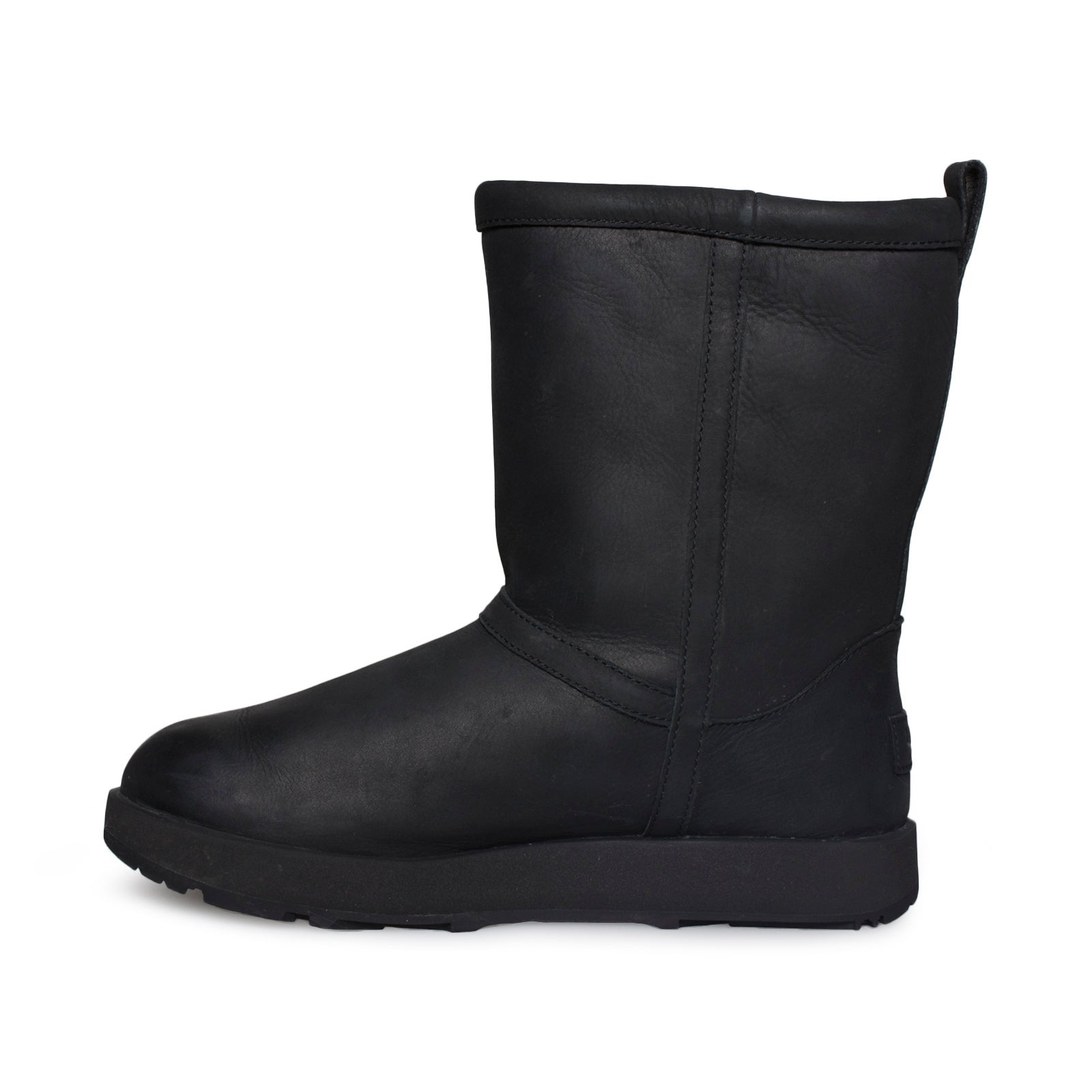 black leather waterproof ugg boots