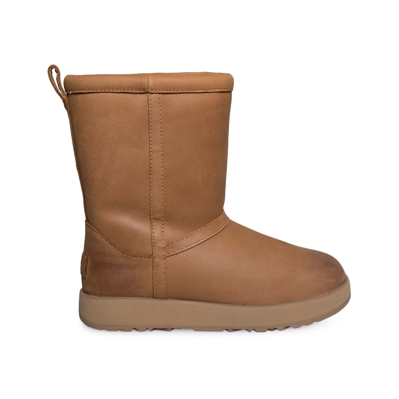 ugg classic short leather waterproof