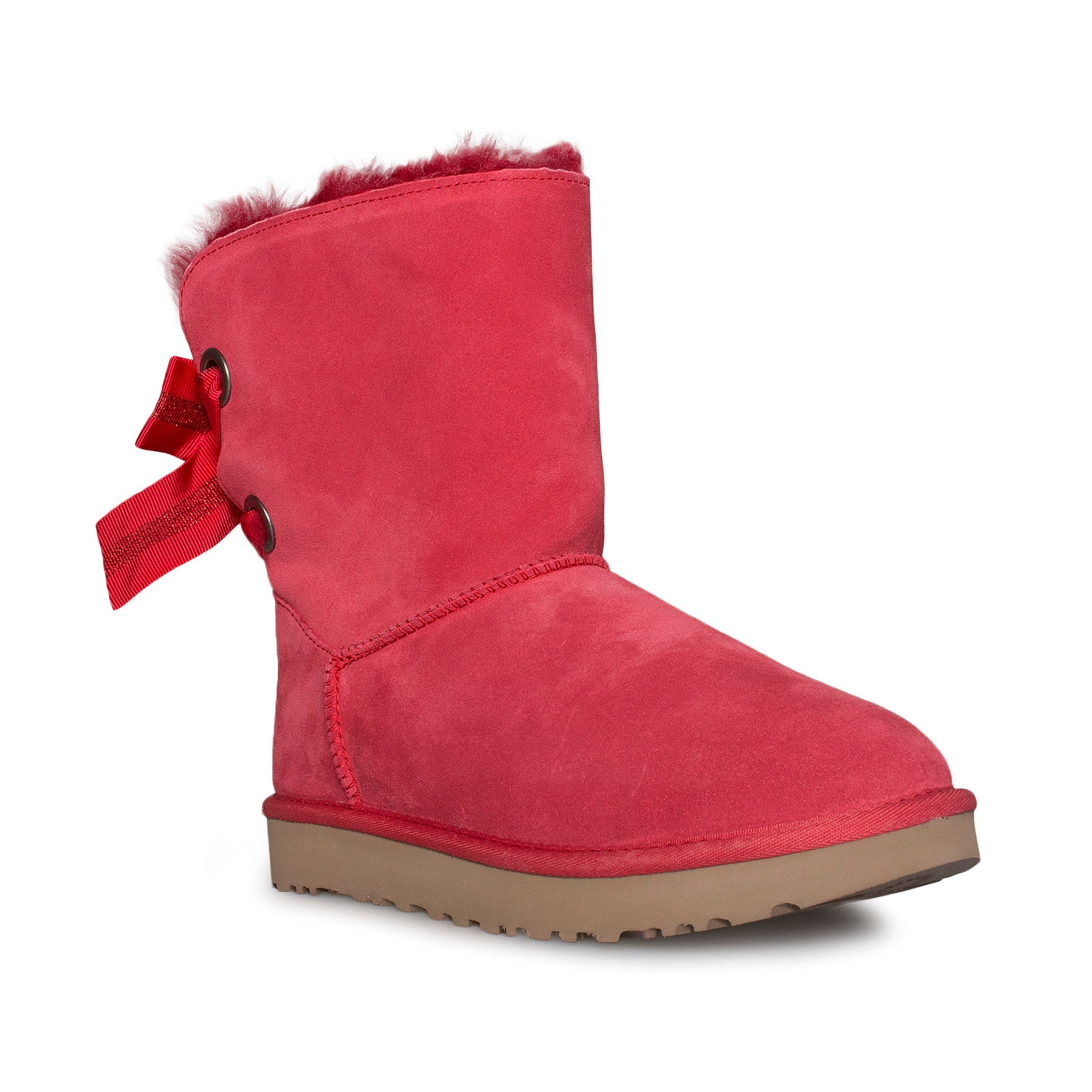 red ribbon ugg boots