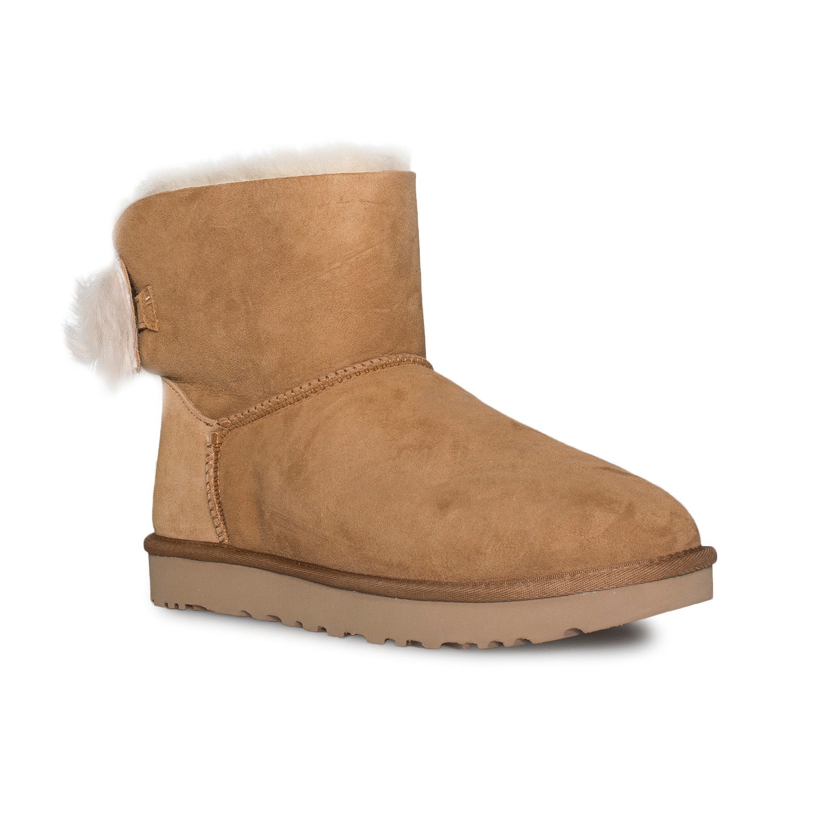 ugg fluff bow boots