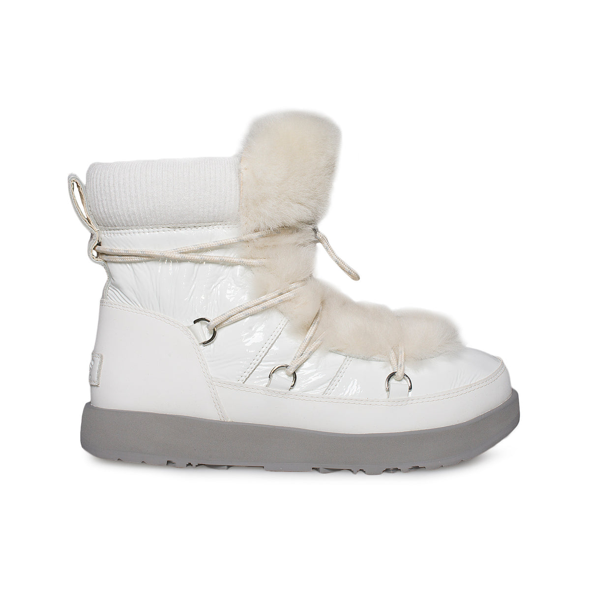 UGG Highland White Boots - Women's – MyCozyBoots