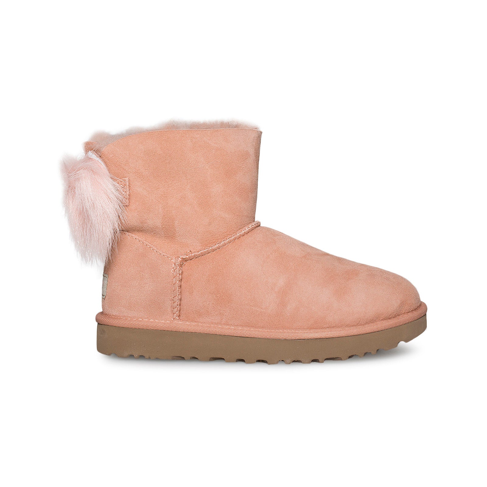 ugg boots fluff bow mini