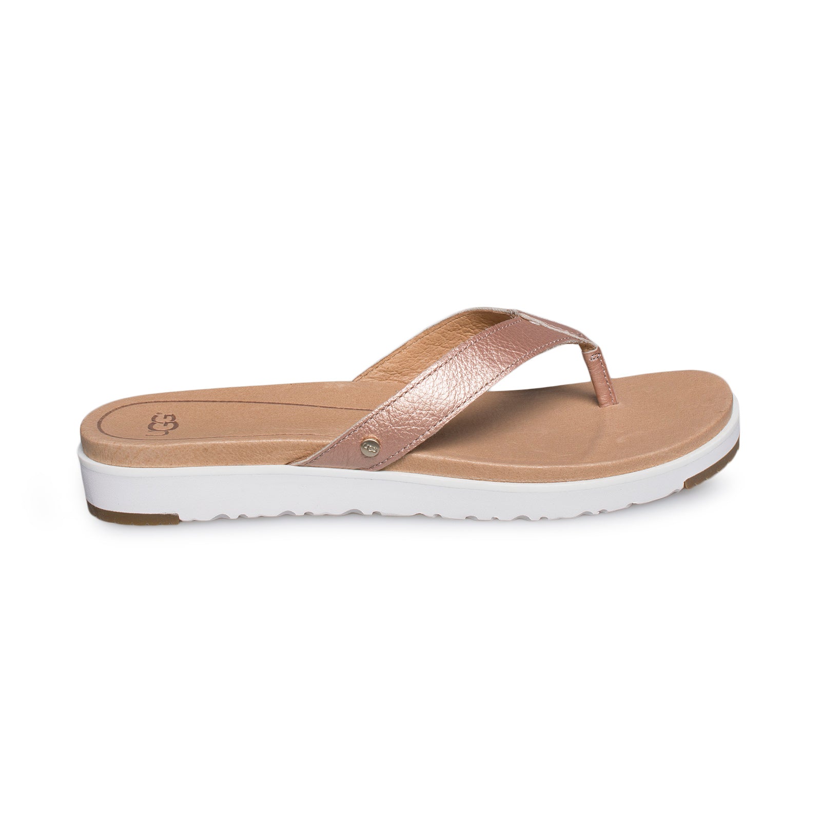 ugg rose gold sandals