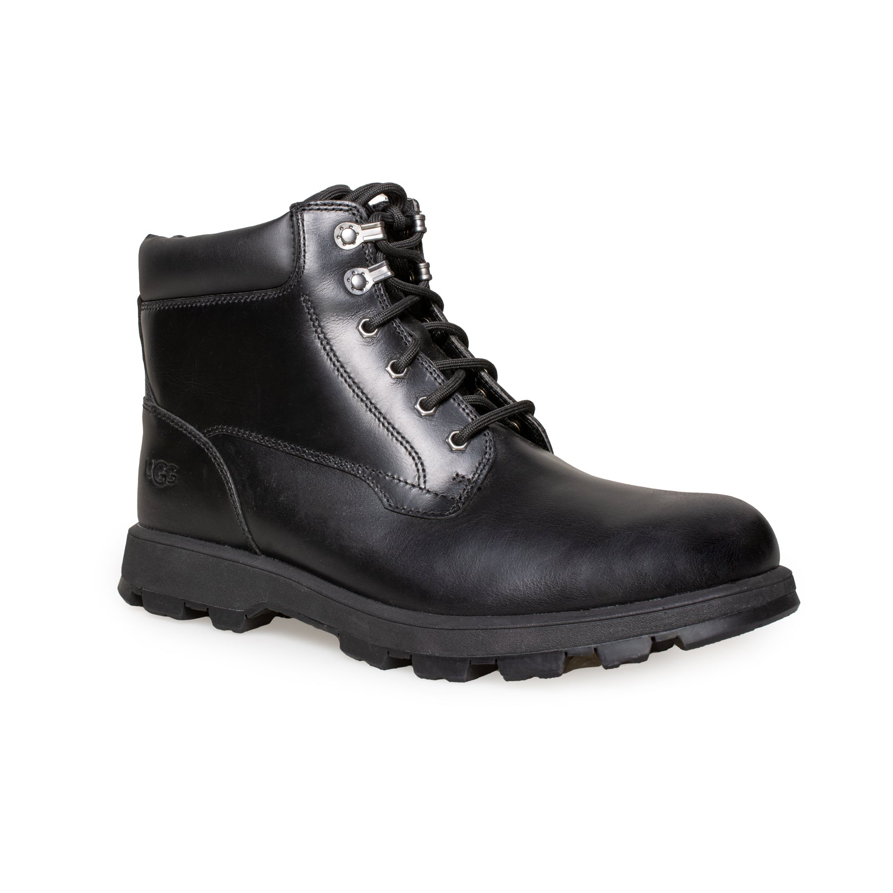 UGG Stenton Black Boots - Men's – MyCozyBoots