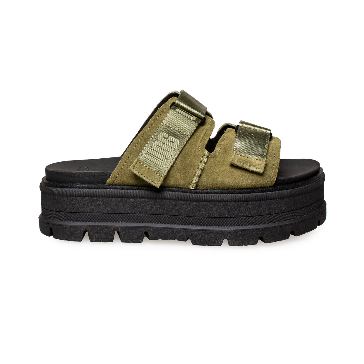 UGG Clem Burnt Olive Sandals - Women's – MyCozyBoots