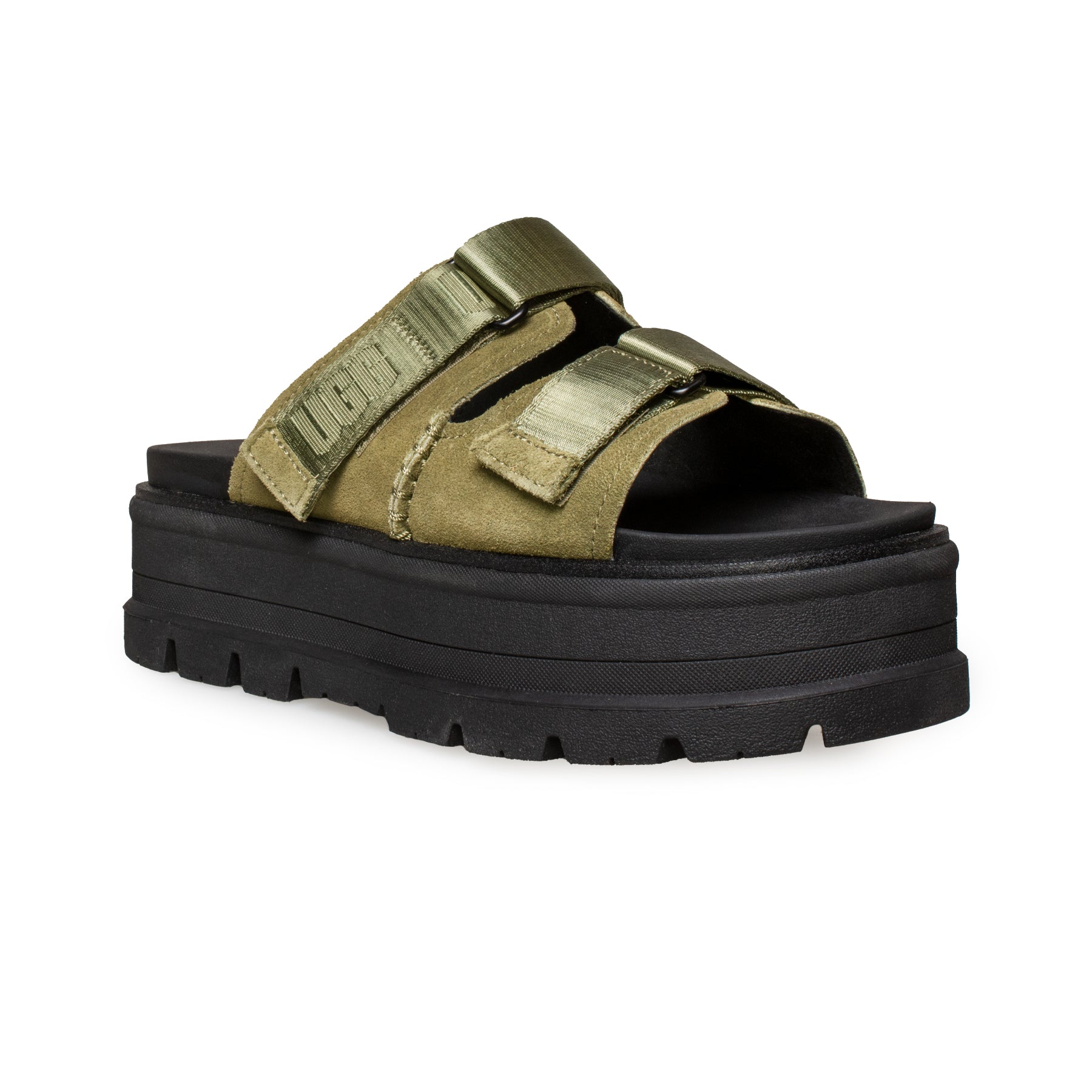 UGG Clem Burnt Olive Sandals - Women's – MyCozyBoots