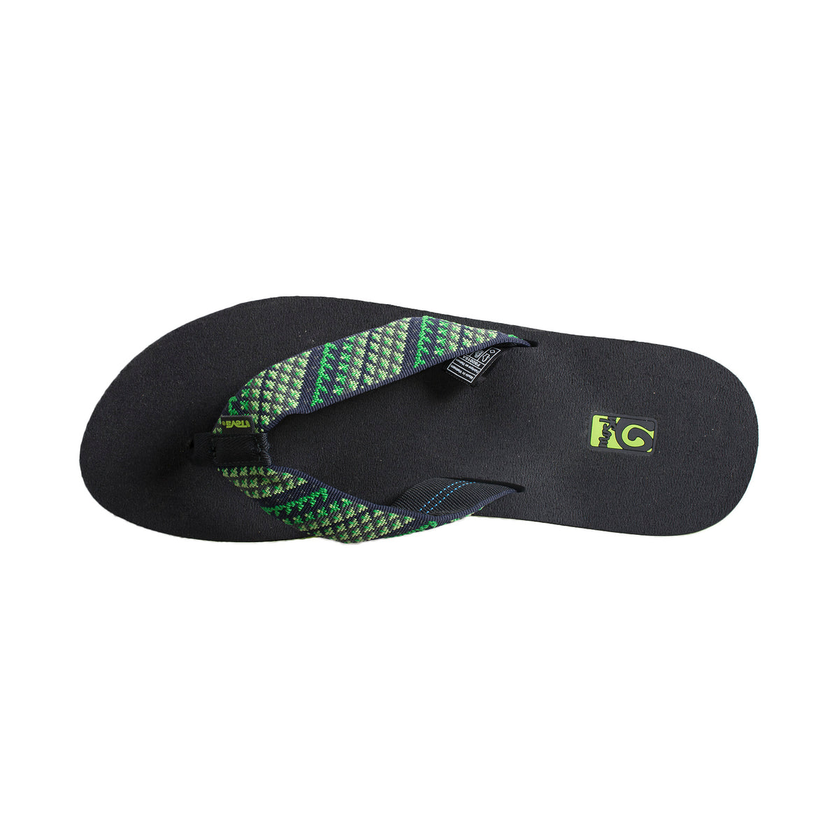 Teva Mush II Tartan Fleet Green Flip Flops - Men's – MyCozyBoots