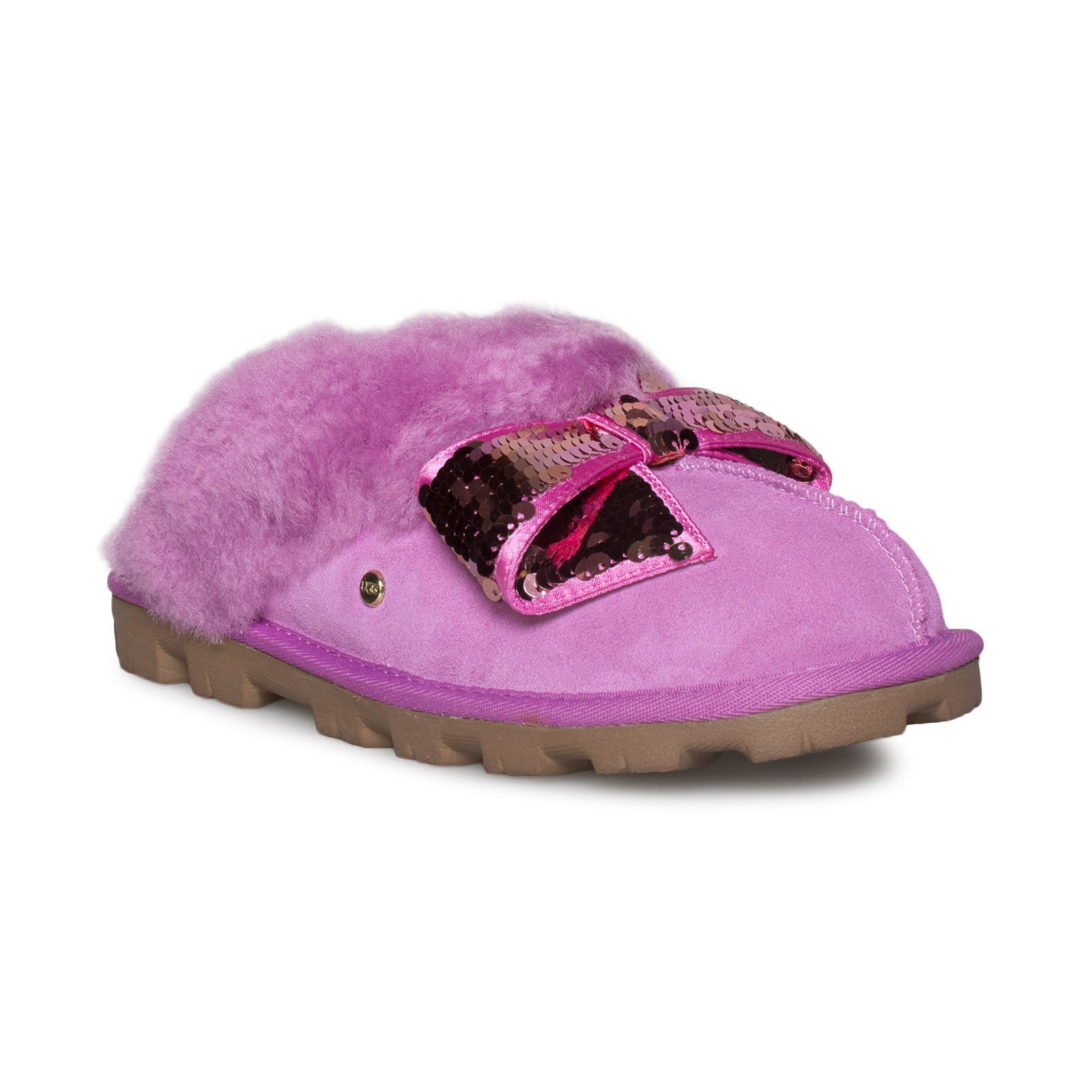 ugg sequin bow slippers