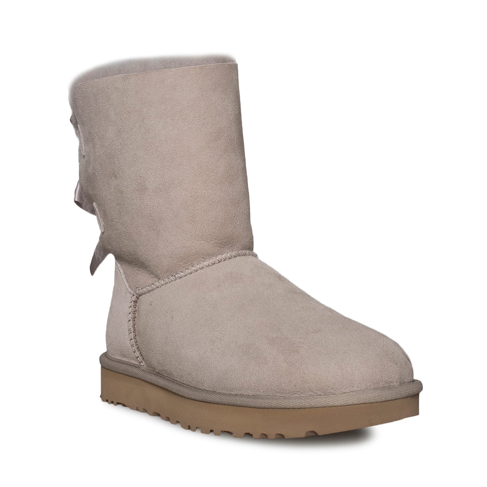 UGG Bailey Bow II Oyster Boots - Women 