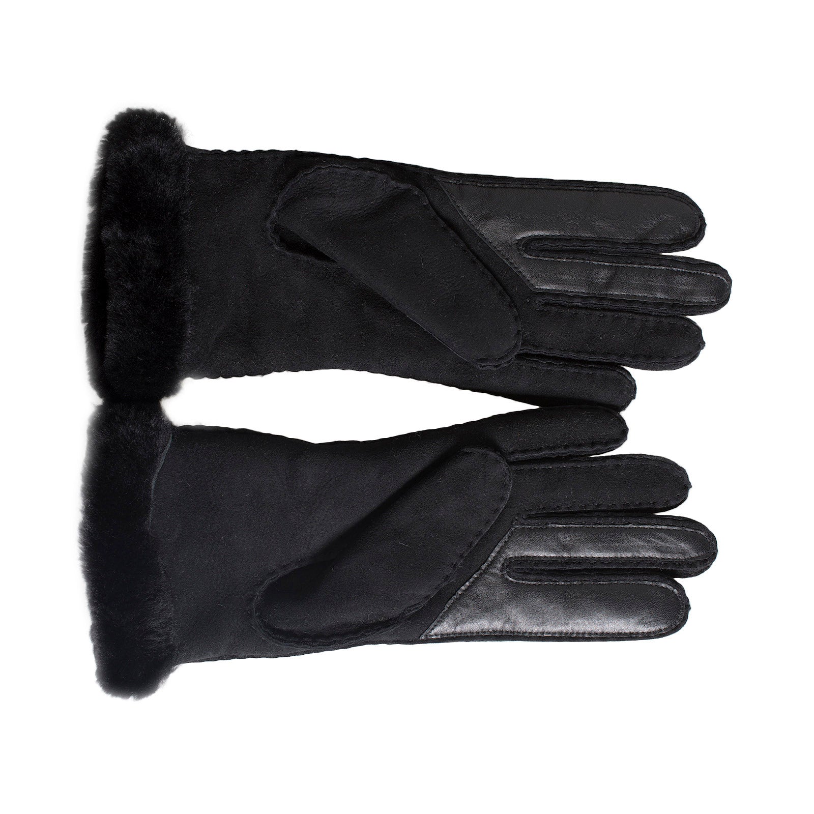 UGG Sheepskin Exposed Slim Tech Black Glove - Women's – MyCozyBoots