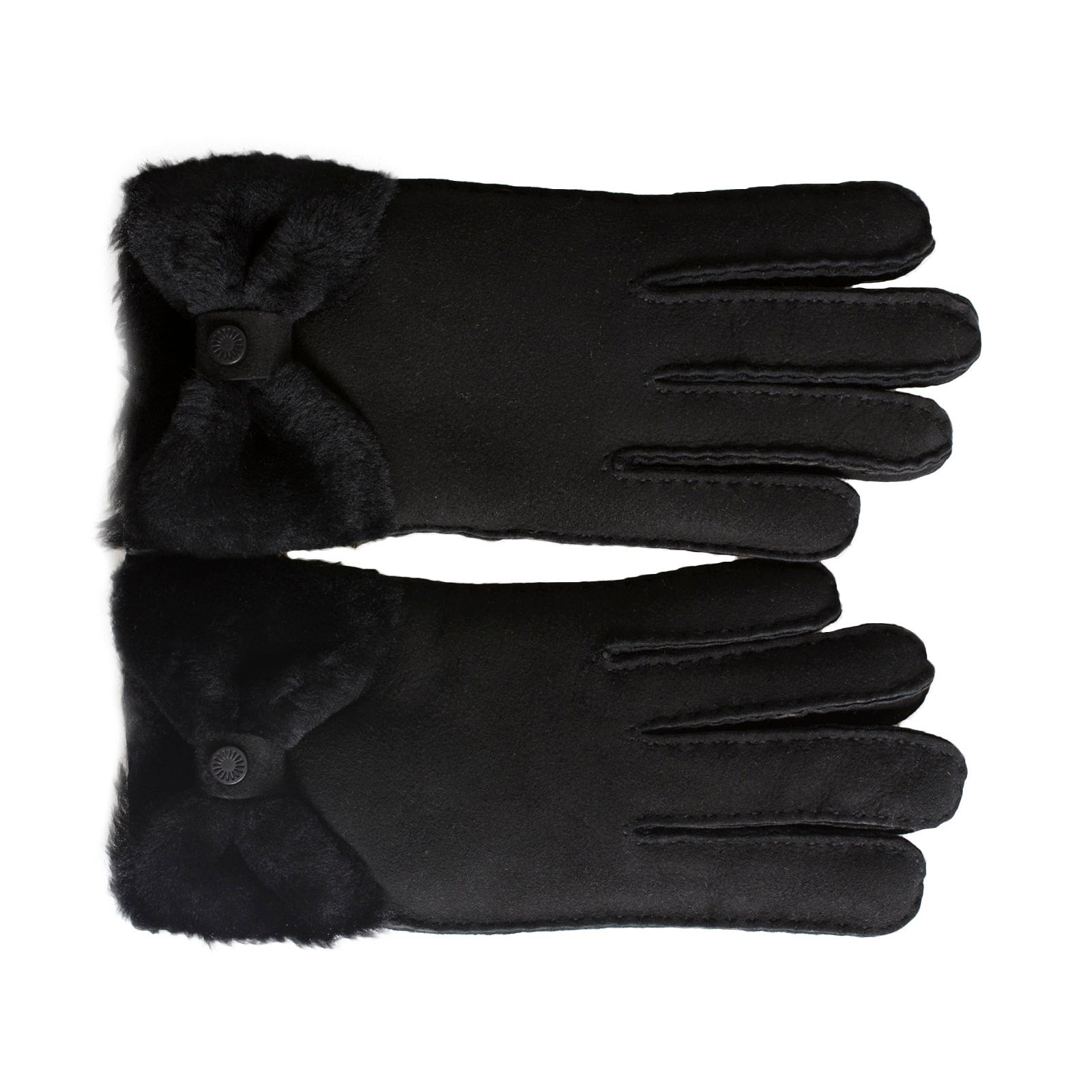uggs black gloves