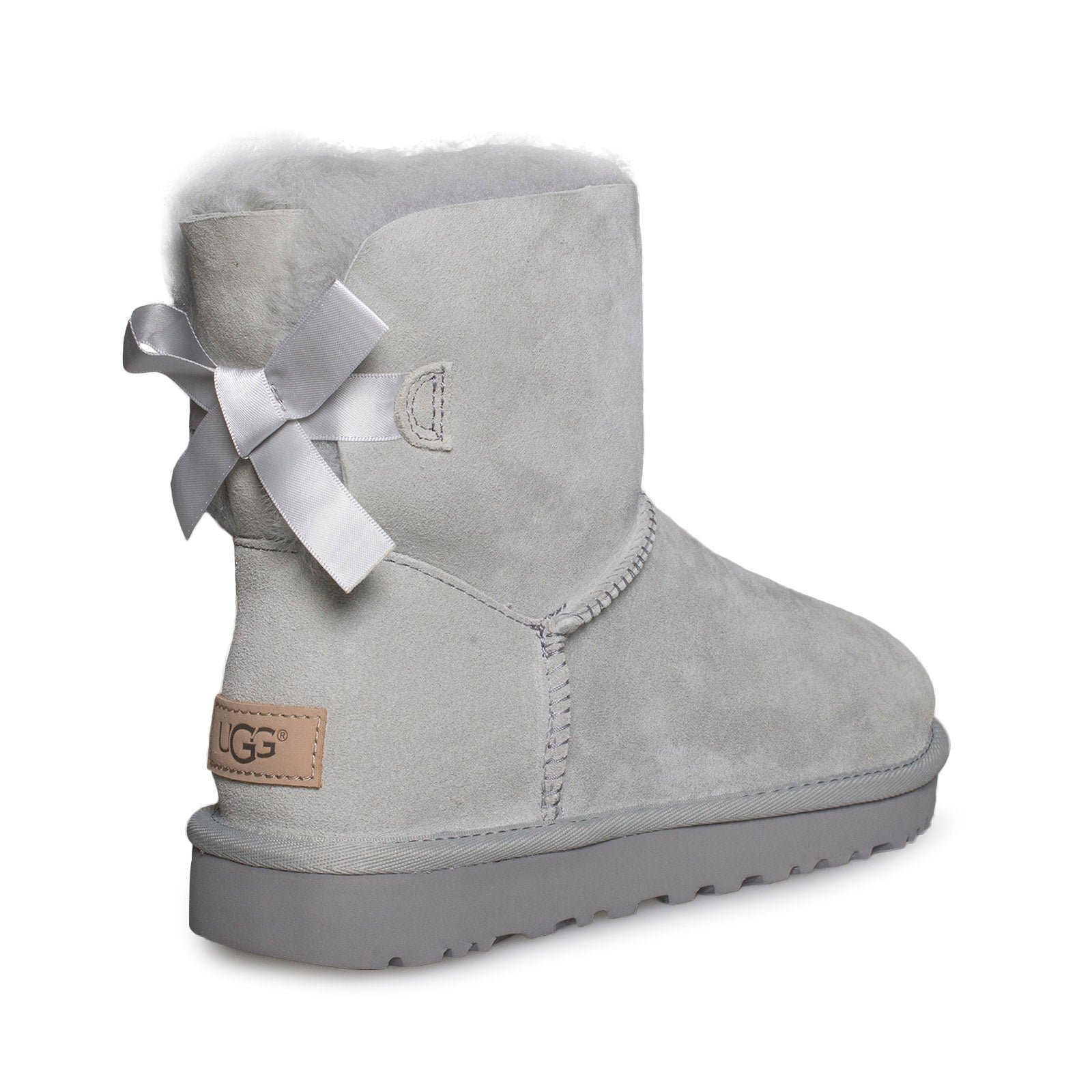 gray bailey bow uggs